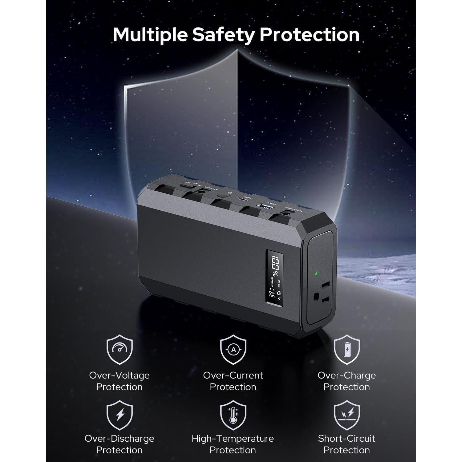 Banco de Energía Portátil Apowking 88.8Wh 24000mAh 65W