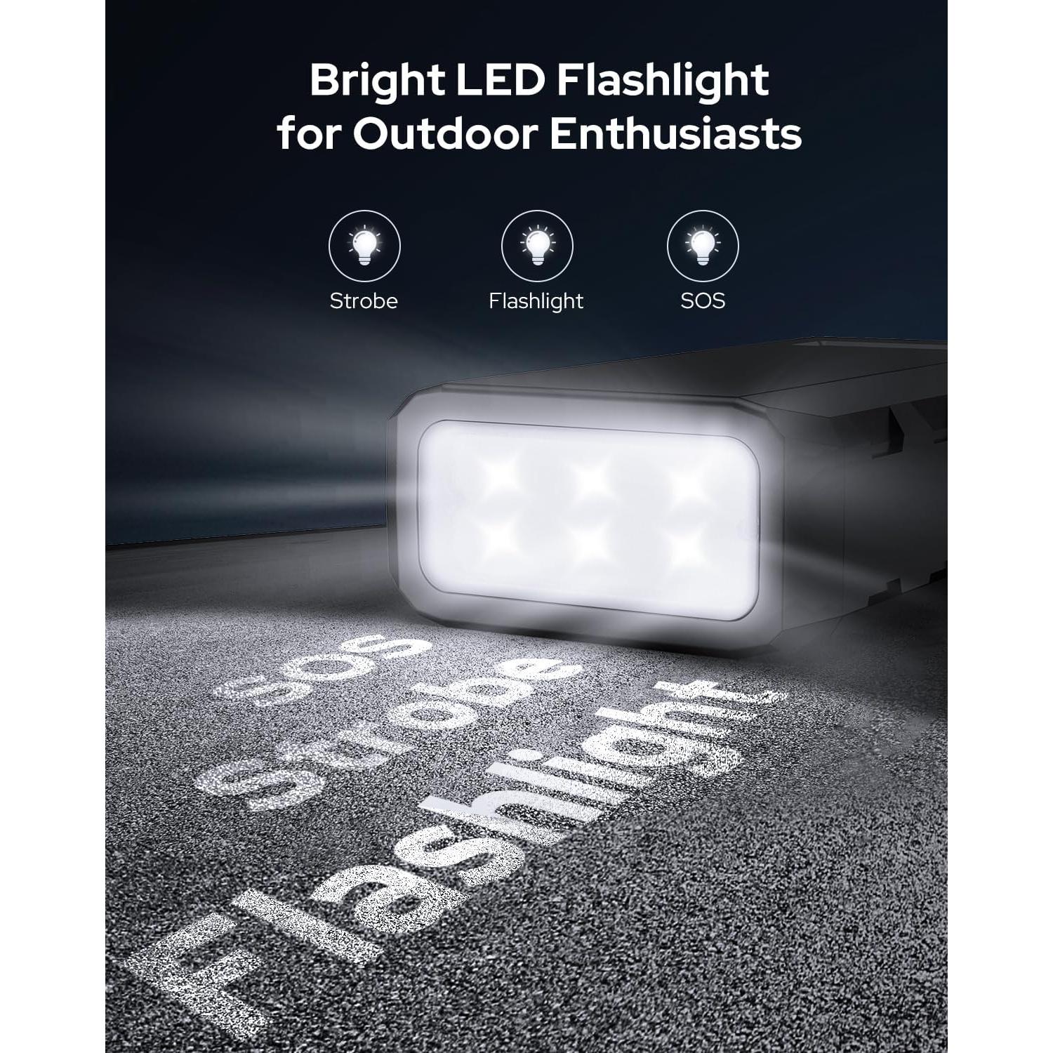 Banco de Energía Portátil Apowking 88.8Wh 24000mAh 65W