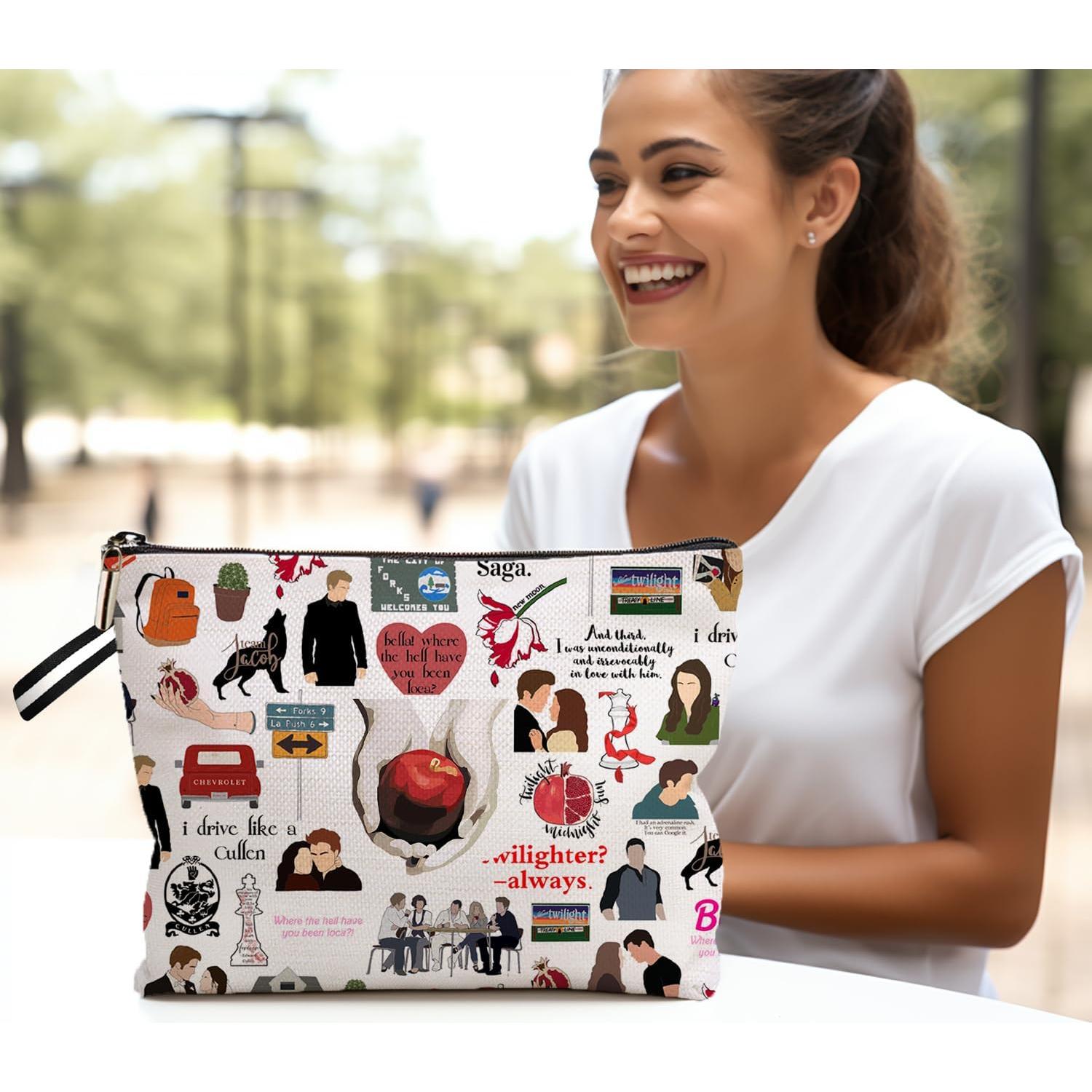 Bolsa de Maquillaje HUAJIE 25.1x18 cm, Regalo para Mujeres