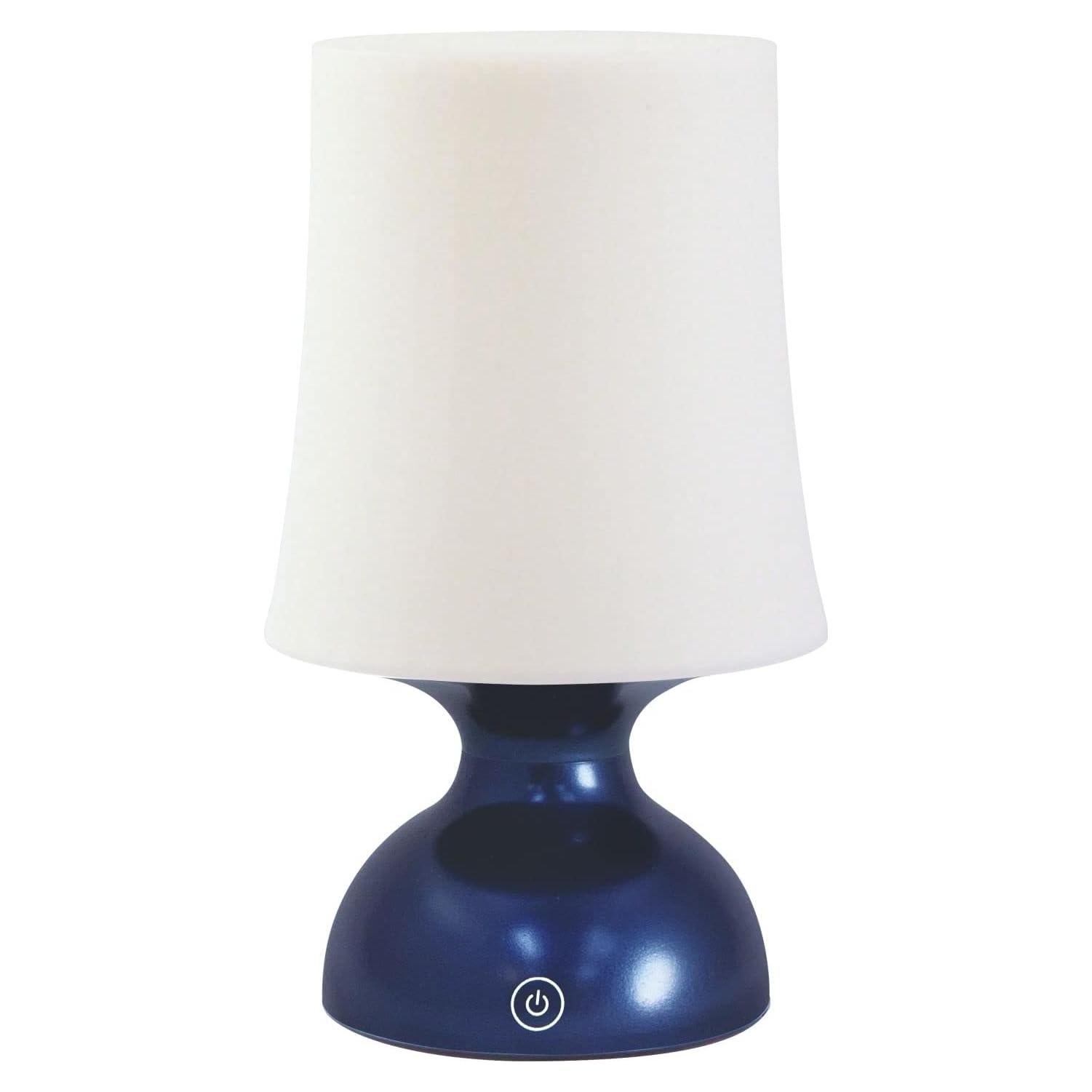 Lámpara de Mesa LED RiverLux Azul y Blanca Portátil