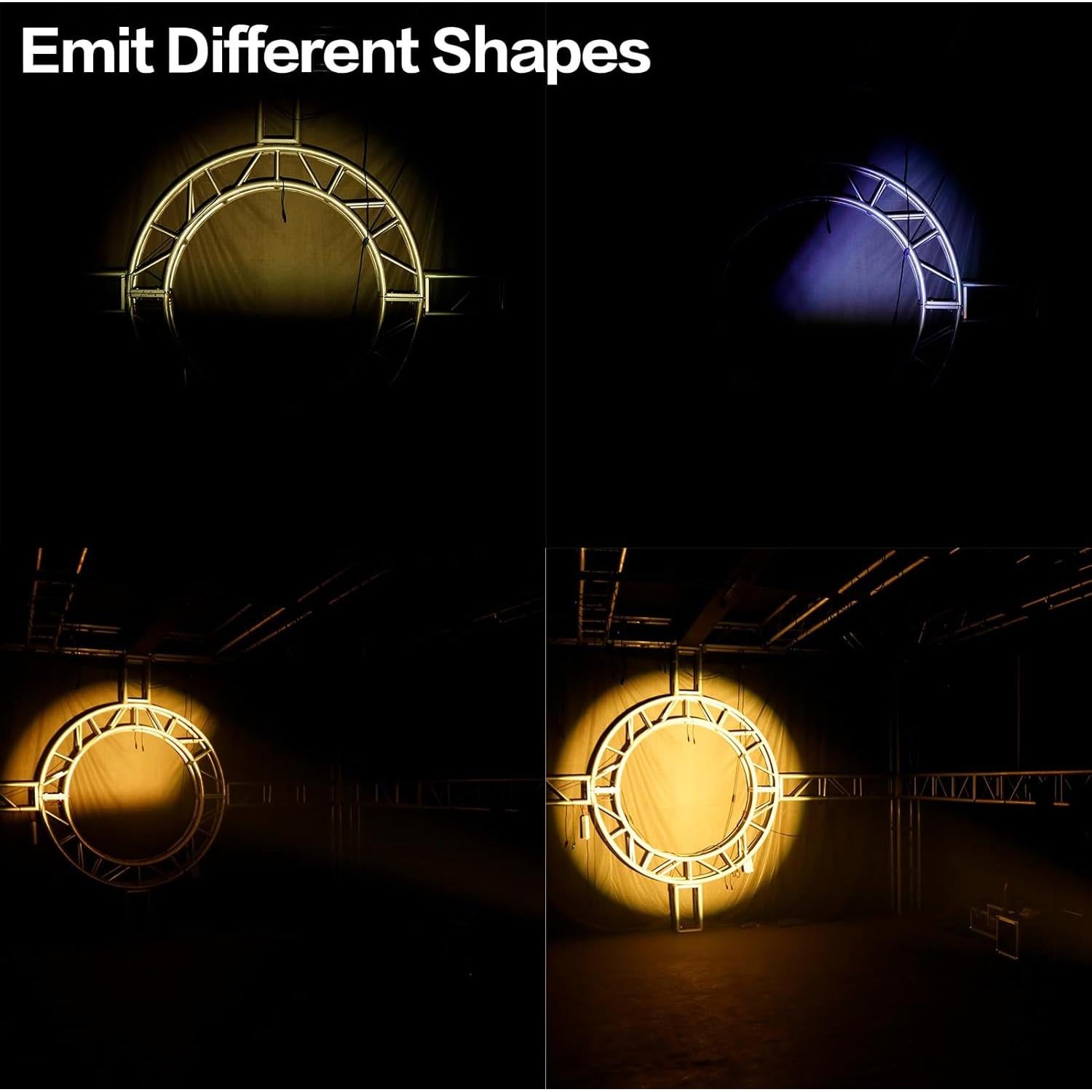 Foco LED de Escenario SHEHDS 250W Blanco Frío/Cálido 17°