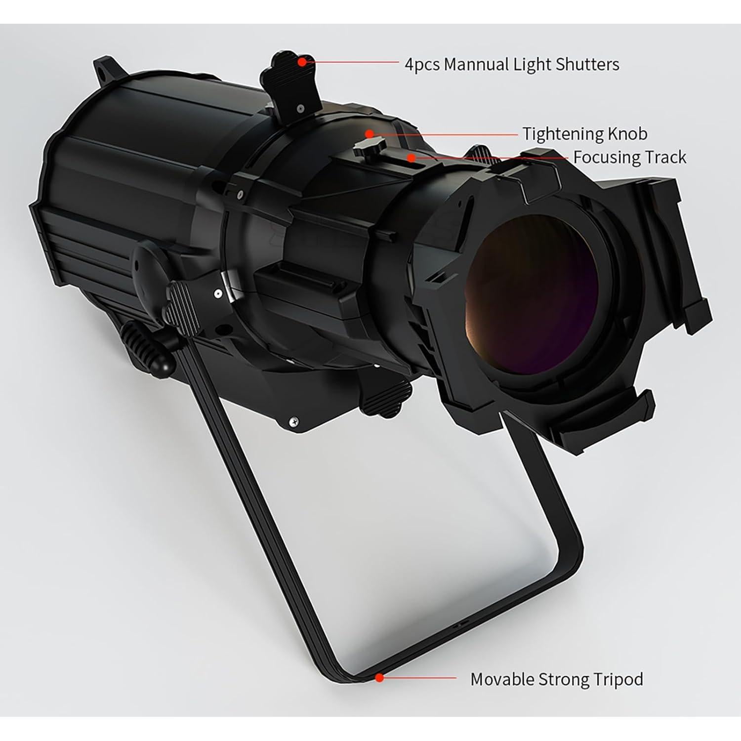 Foco LED de Escenario SHEHDS 250W Blanco Frío/Cálido 17°