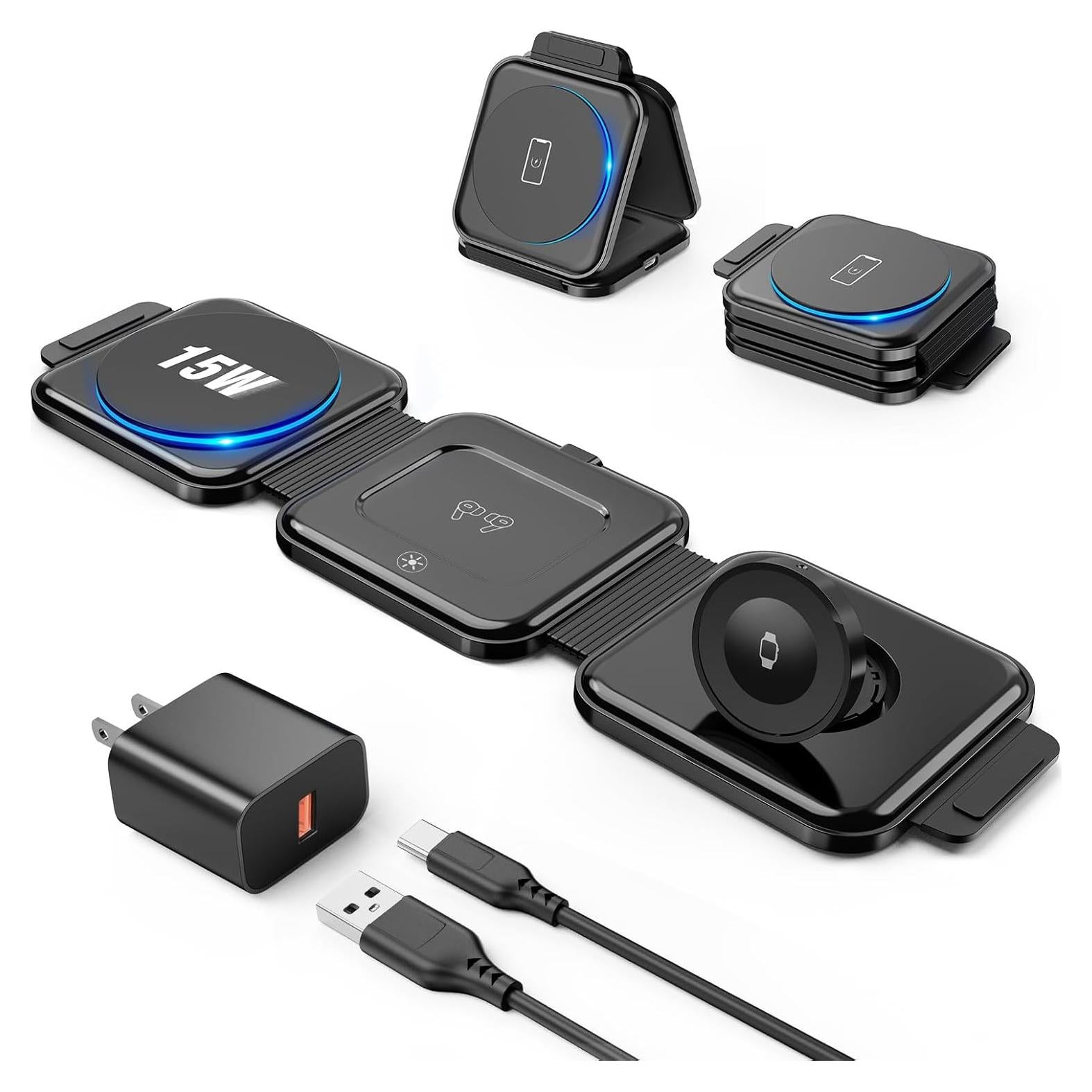 Estación de Carga Inalámbrica 3 en 1 OANDYS Mag-Safe 20W