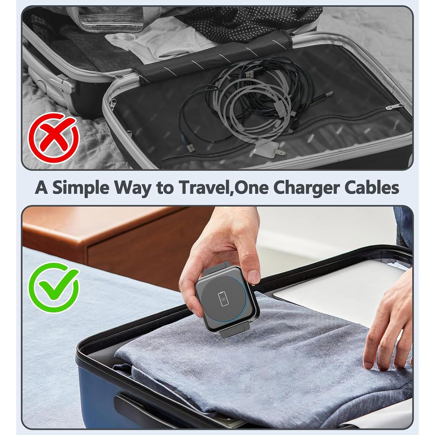 Estación de Carga Inalámbrica 3 en 1 OANDYS Mag-Safe 20W