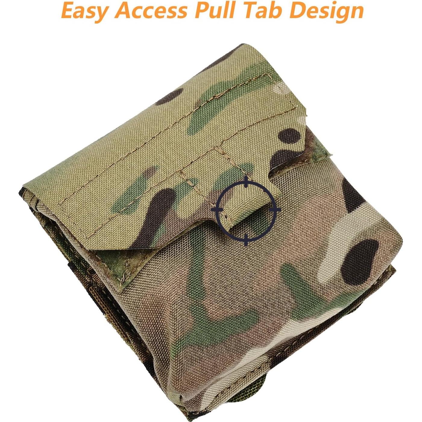 Bolsa Mini Molle Utilitaria SABADO IFAK Nylon 500D 10.5x10.5cm