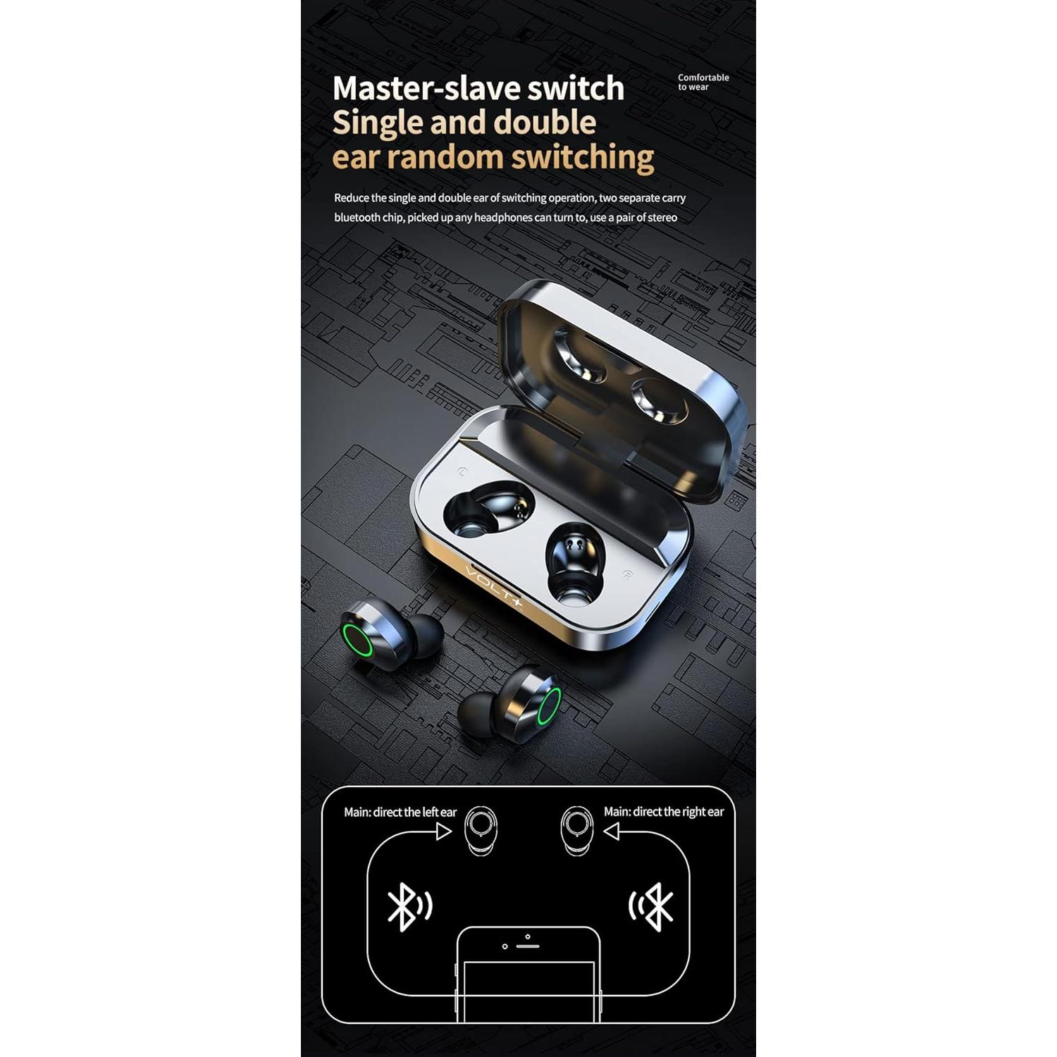 Auriculares Inalámbricos Volt Plus YD03 Bluetooth 5.3 IPX4