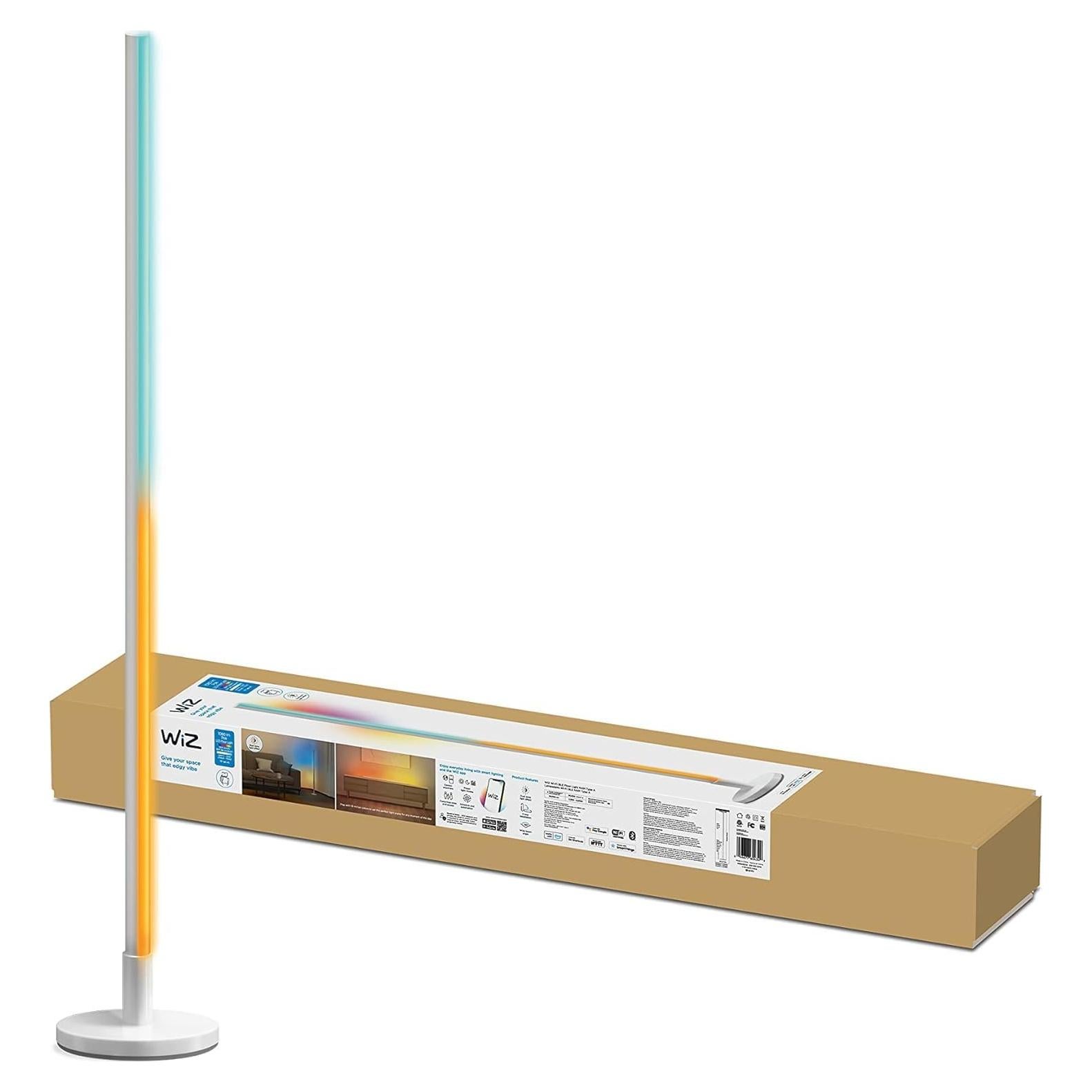 Lámpara de Suelo WiZ Conectada LED Regulable 8W Multicolor