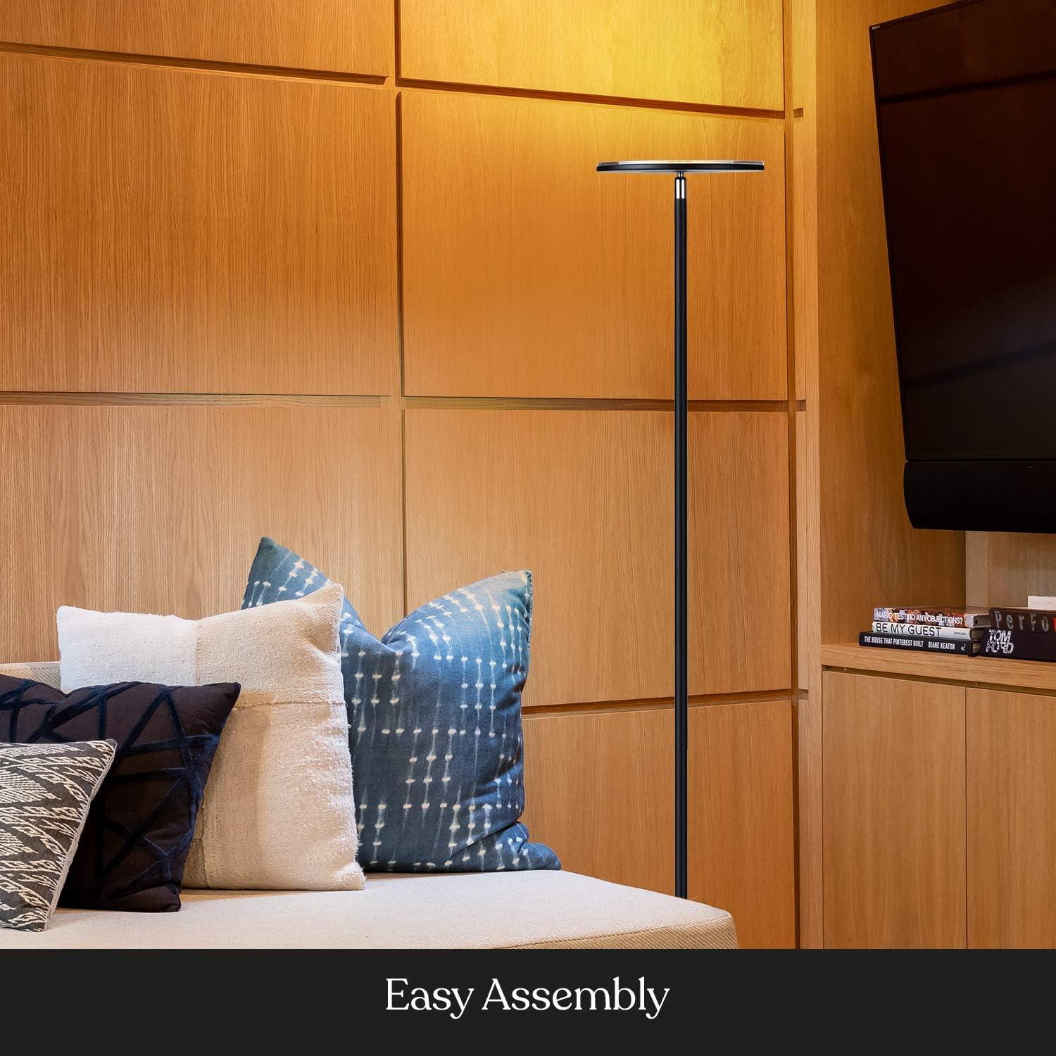 Lámpara de pie LED Brightech Sky Colors 1.75m Control Wi-Fi