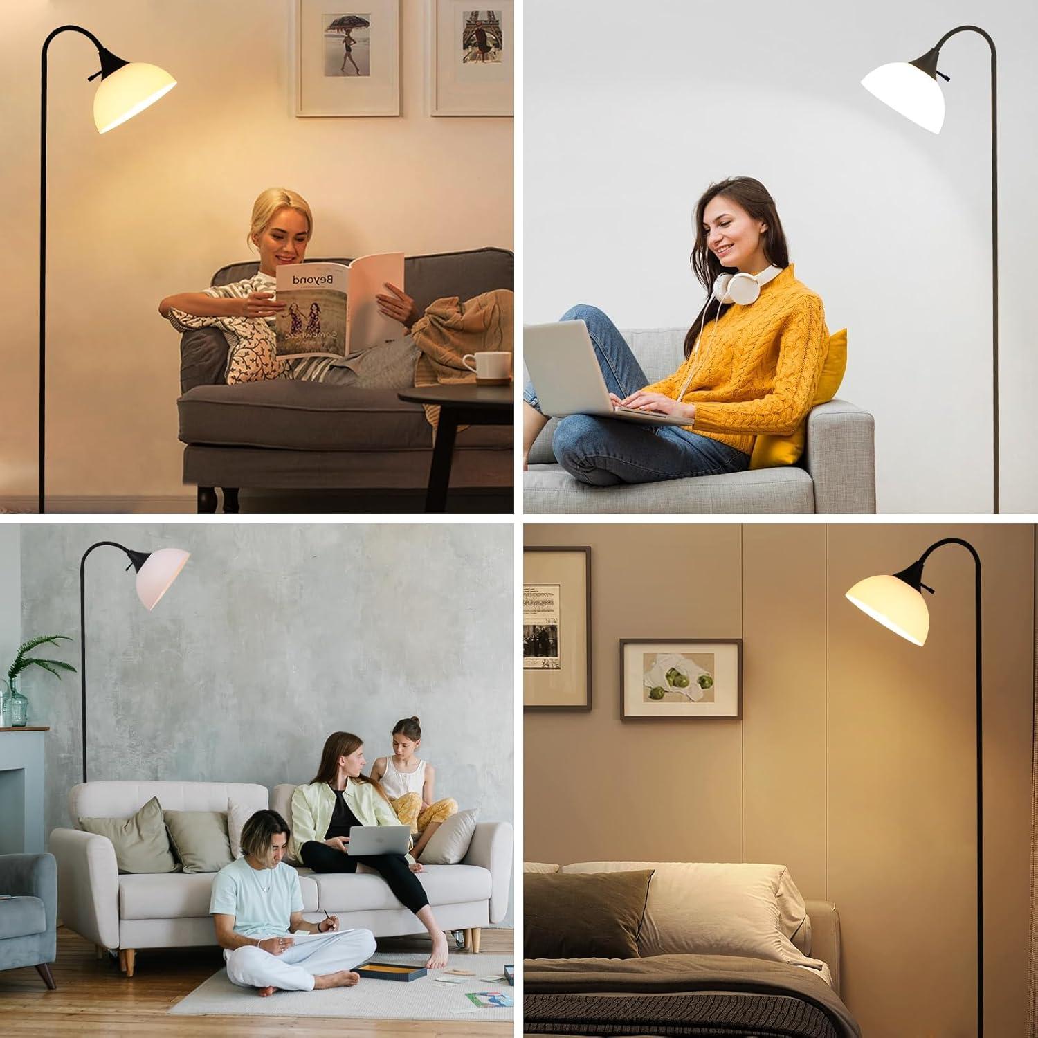 Lámpara de Pie GDRKNP Ajustable con Control Remoto 9W