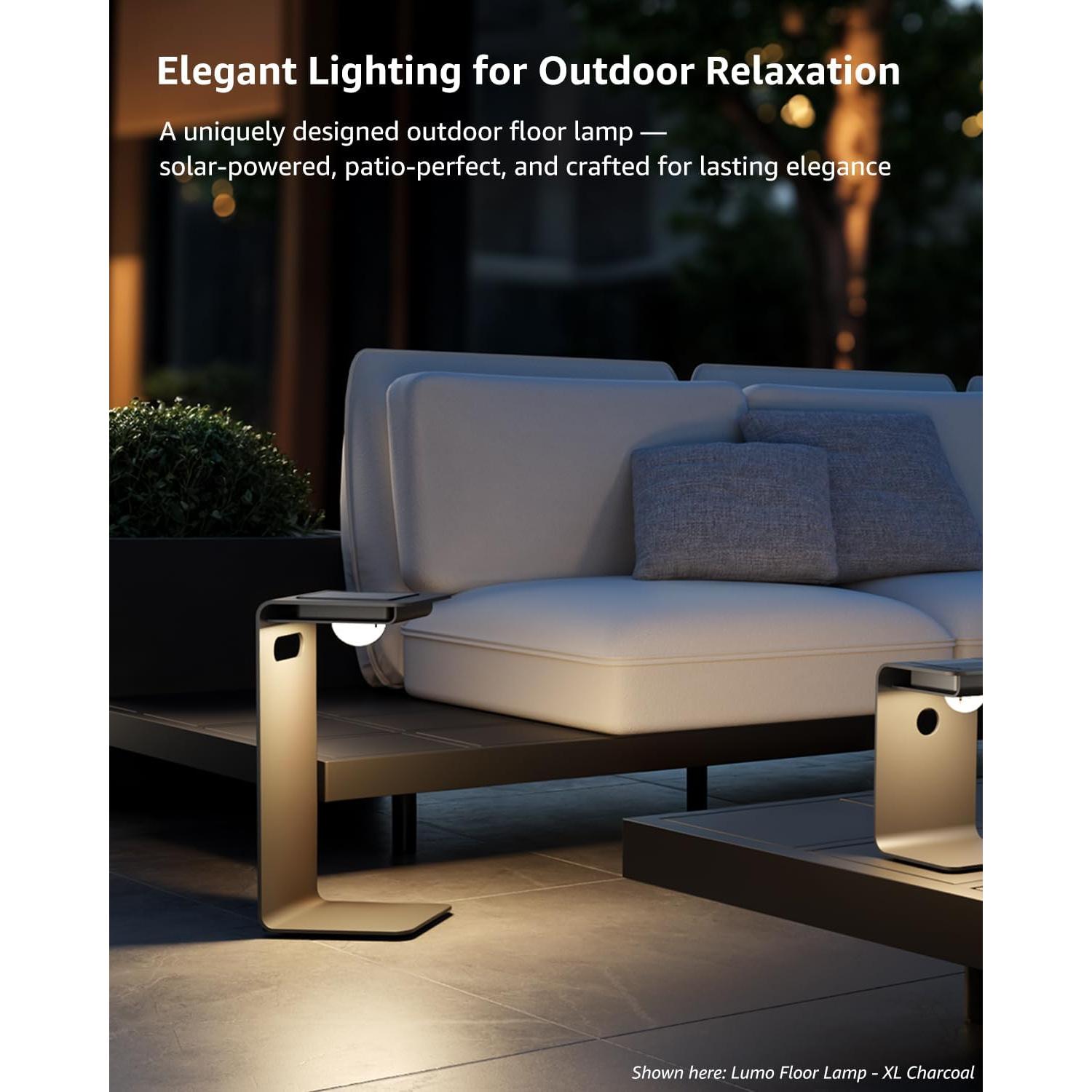 Lámpara de Piso Solar SkyeSong Lumo XL 4000mAh IP65