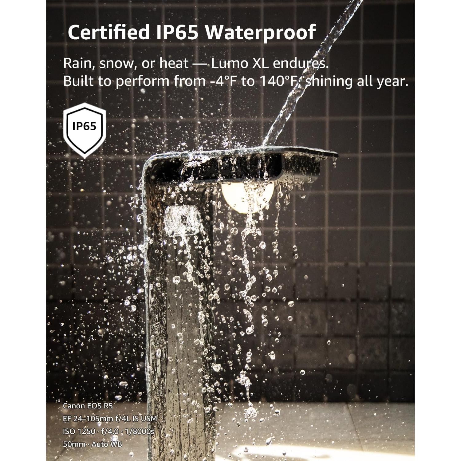 Lámpara de Piso Solar SkyeSong Lumo XL 4000mAh IP65