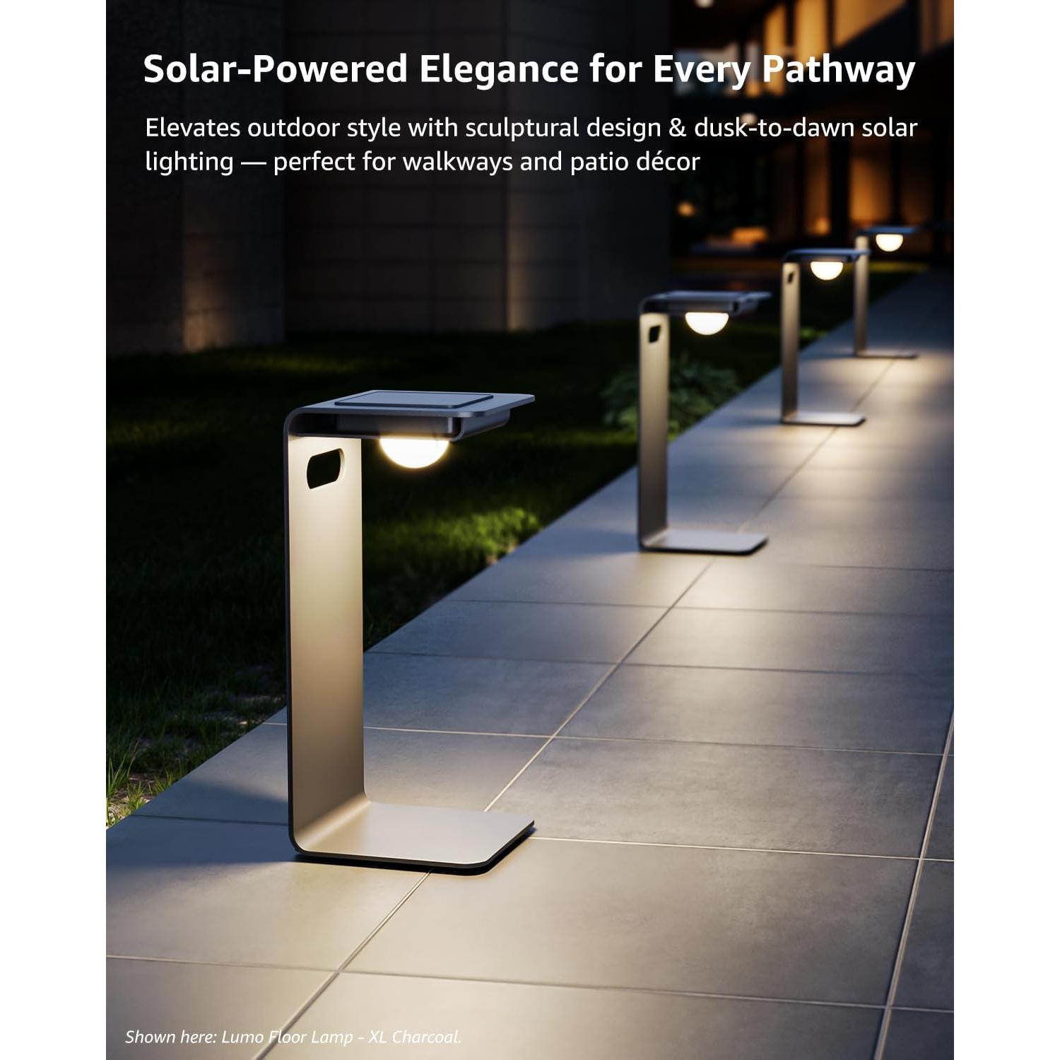 Lámpara de Piso Solar SkyeSong Lumo XL 4000mAh IP65