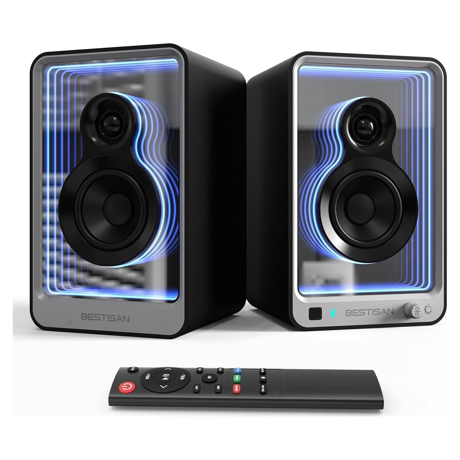 Altavoces Estantería Bluetooth BESTISAN SR15 4.87 kg 2.0