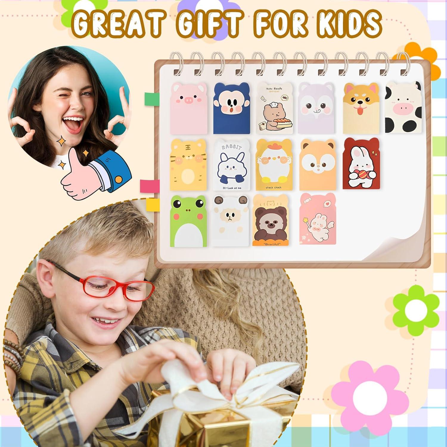 105 Mini Cuadernos ZestNova para Niños - Animales Caricatura