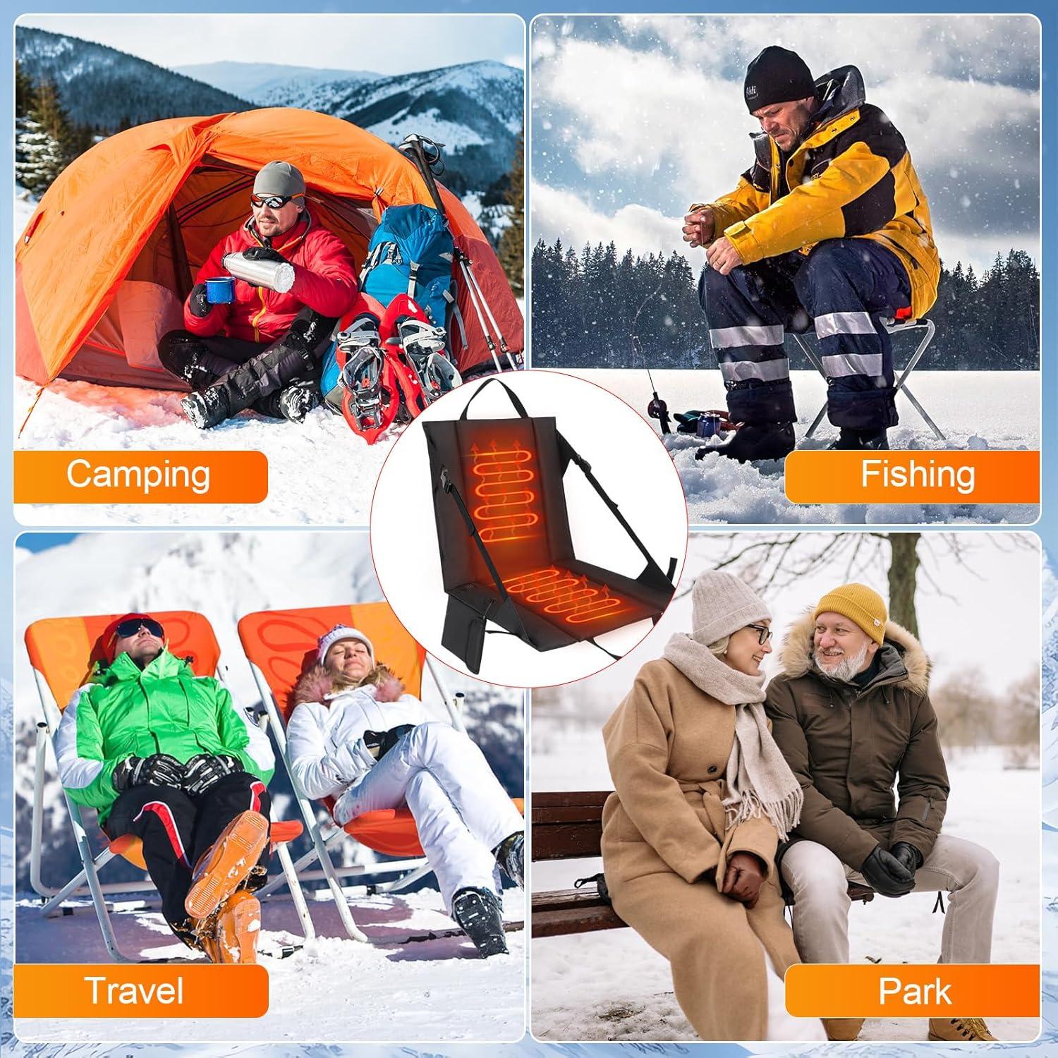 Cojín Calentado Portátil HUIJUTCHEN para Gradas 45°C