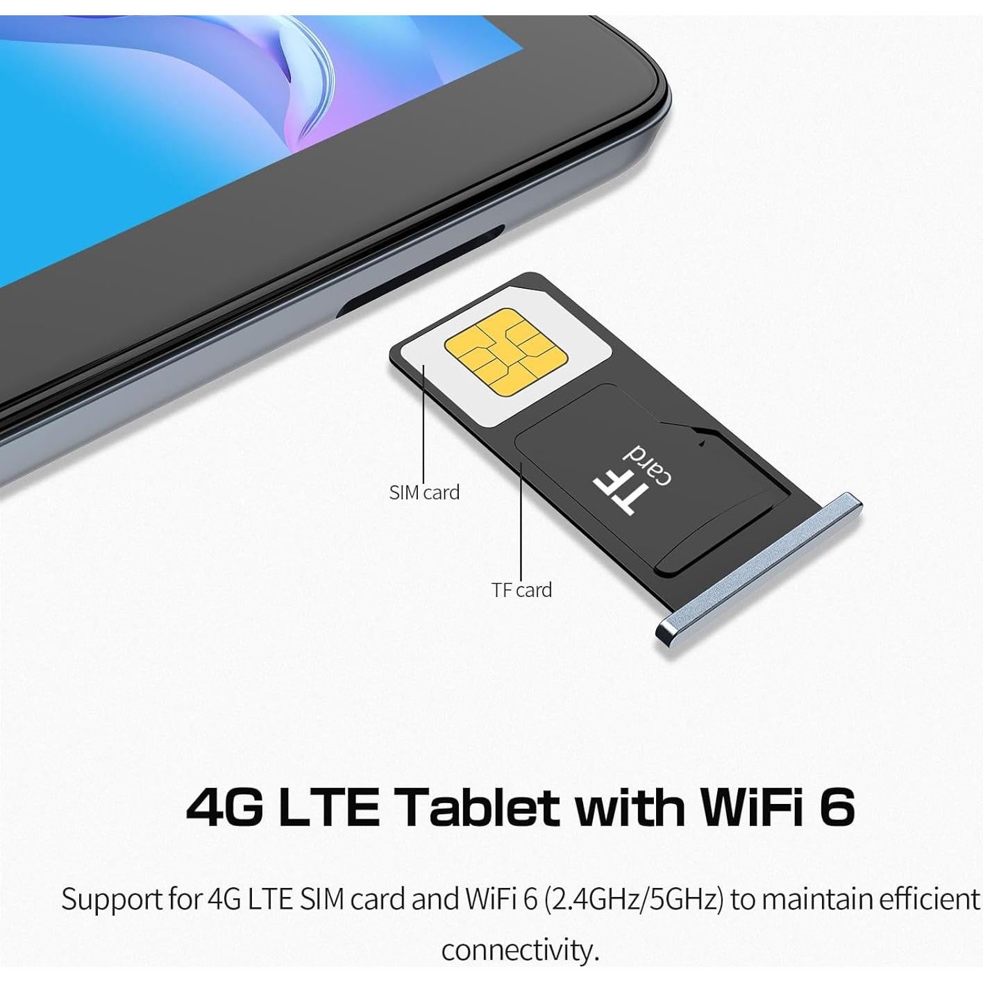 Tableta Android VOLENTEX M10 10" 12GB RAM 128GB 4G LTE Gris