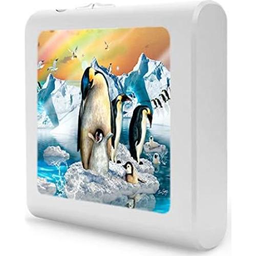 Luz Nocturna LED Art Plates Regulable con Sensor Automático