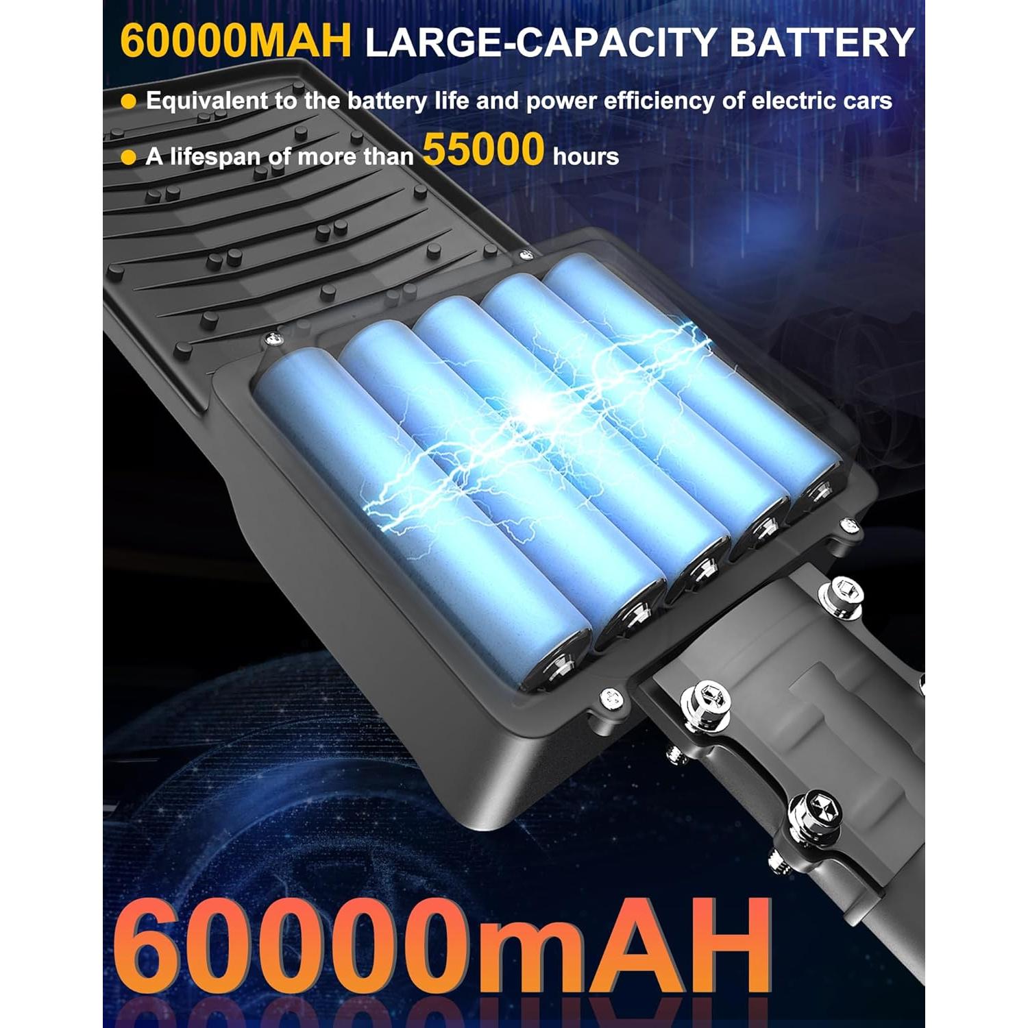 Luces Solares de Calle Gefolly SL-11000W 800000LM IP67 6500K