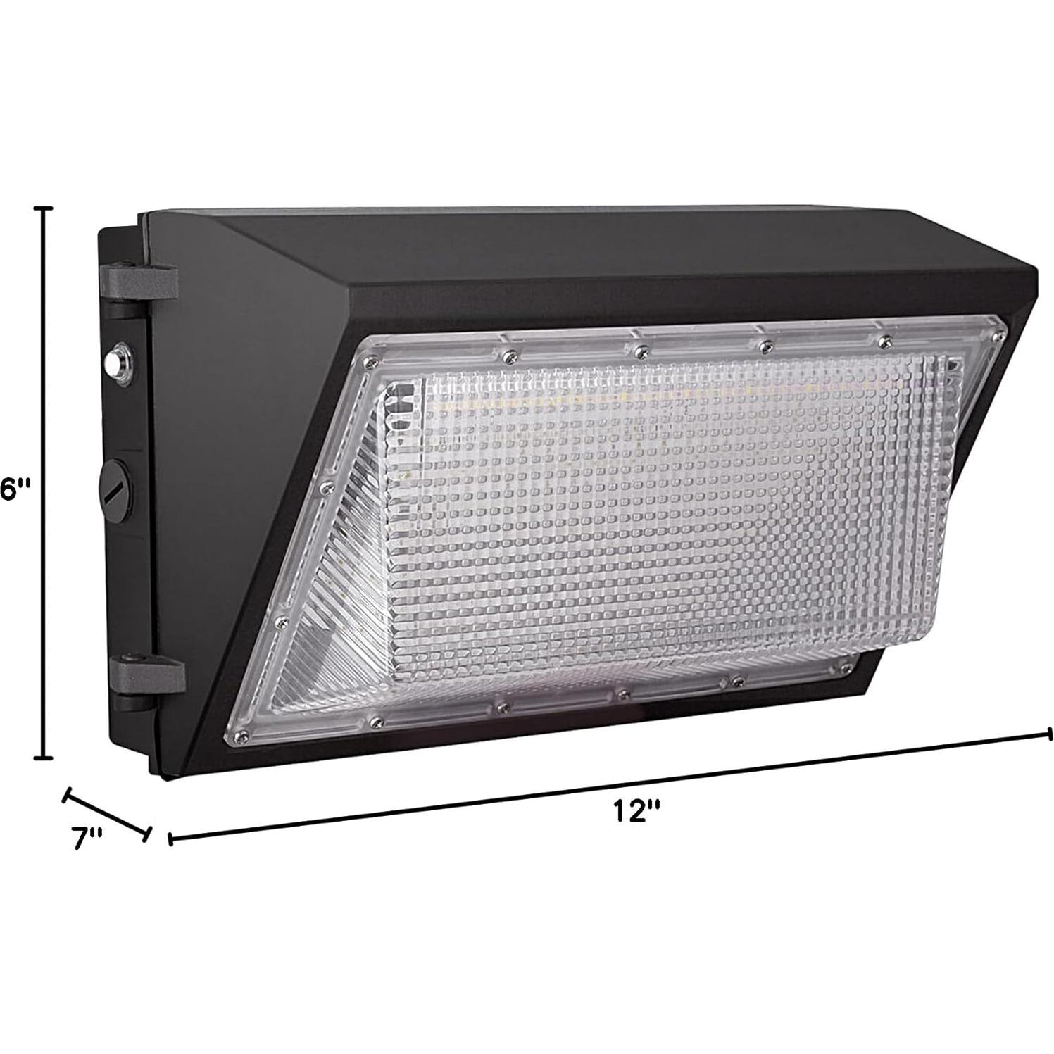 Luz de Pared LED 80W Tesoorda 10500LM IP65 Fotocélula