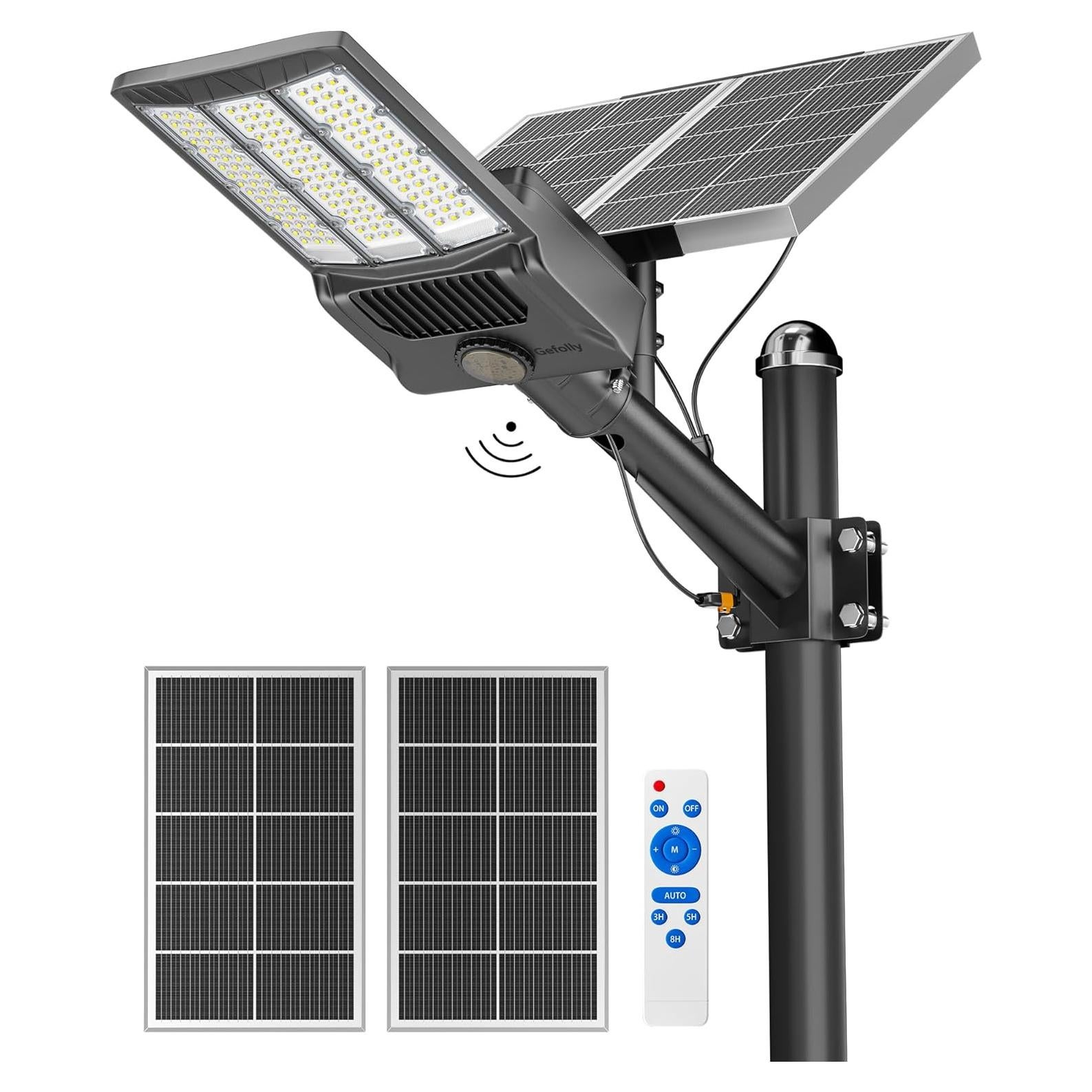 Luz Solar de Calle Gefolly SL-12000W 900000LM IP67 6500K