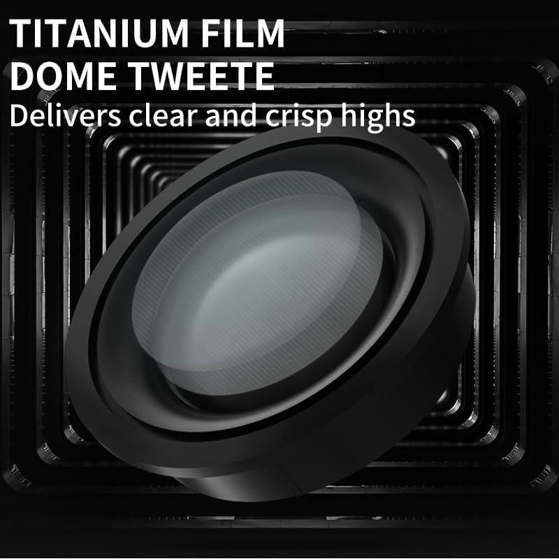 Altavoces de Estantería Bluetooth HOTMAY BS1 75W 4" Negro