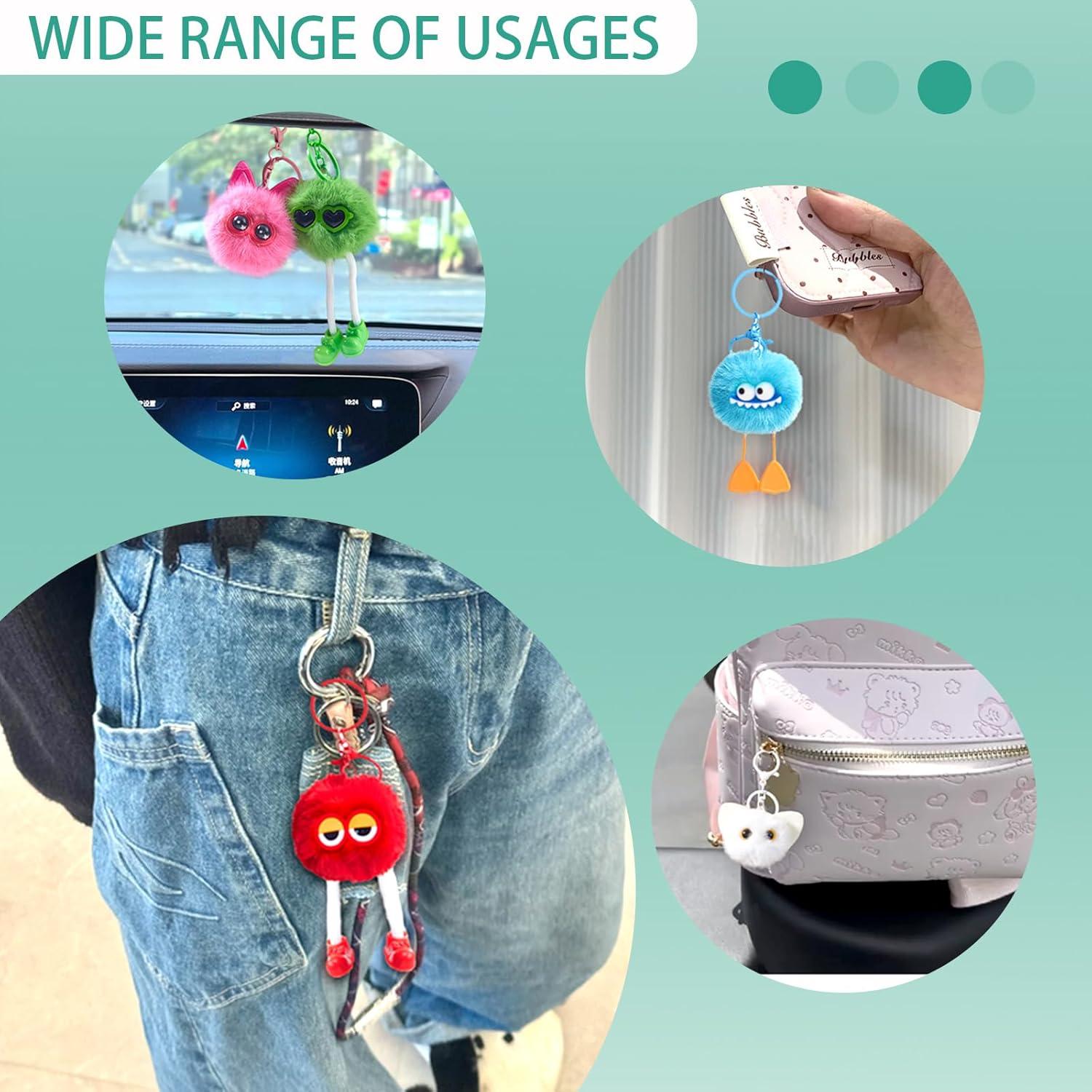 18 Llaveros de Peluche OMyFav para Niños - Regalos Cumpleaños