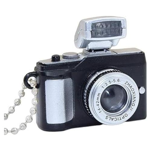 Llavero de cámara miniatura Wentoenapp con linterna y sonido