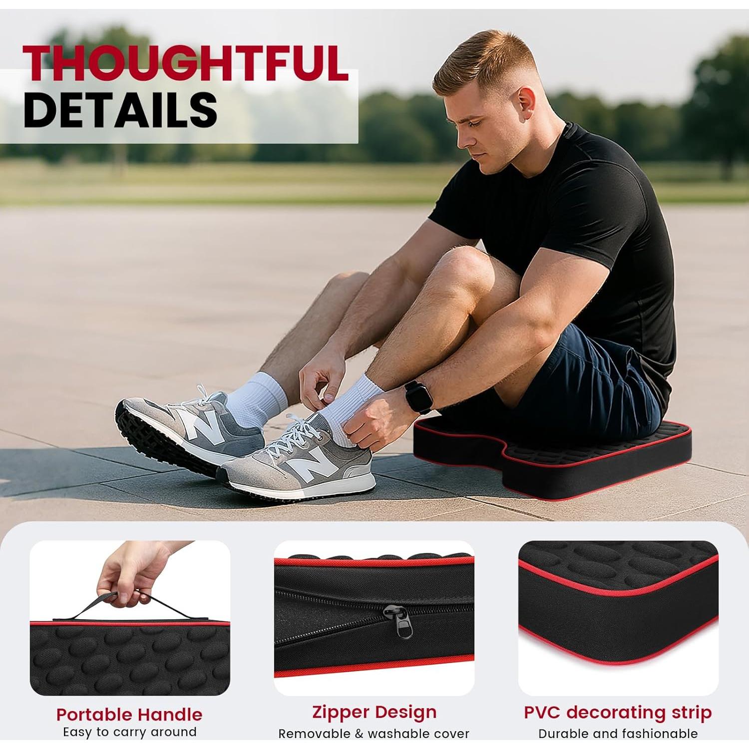 Cojines Portátiles para Estadio JDITVYHANO - 2 Unidades con Espuma 6.35 cm