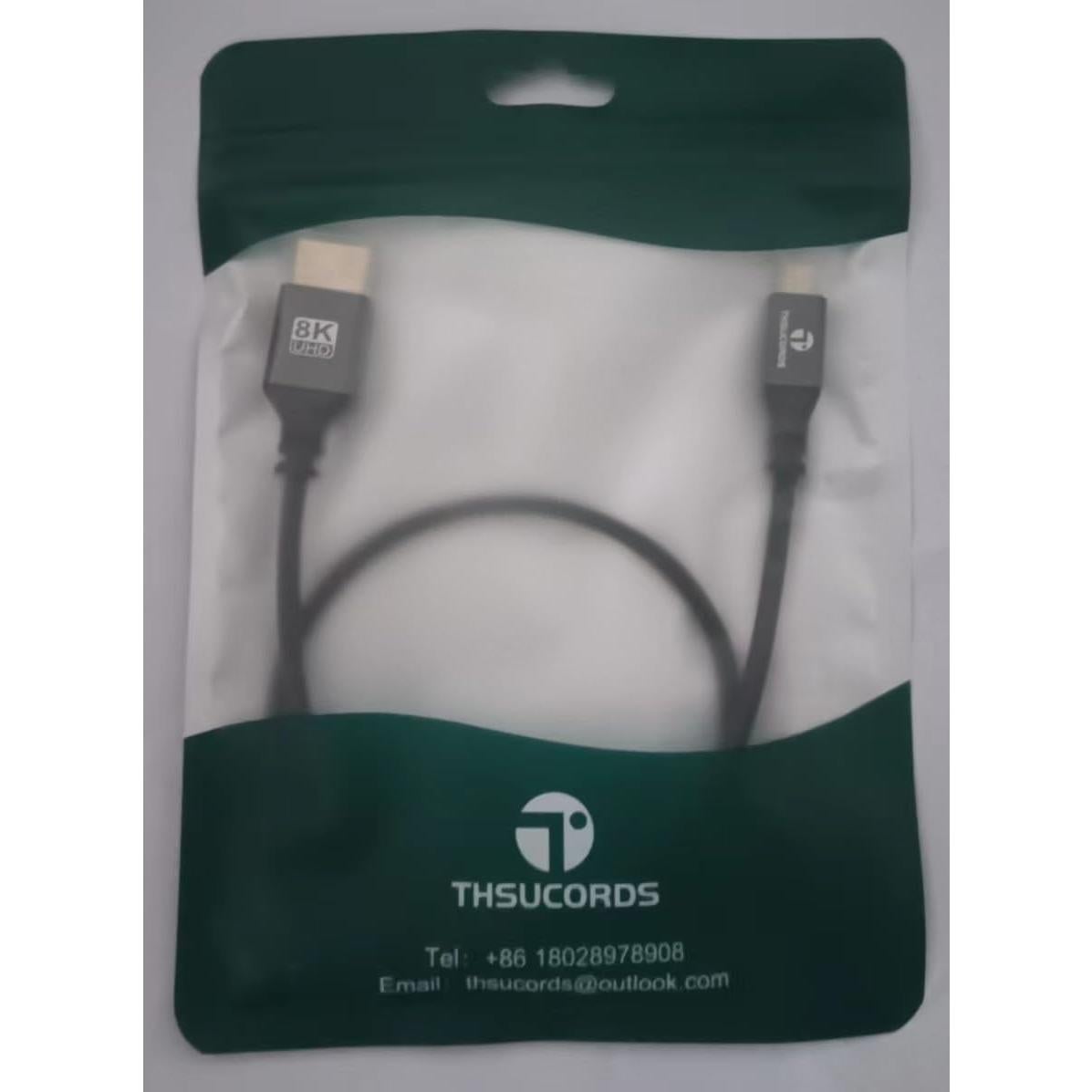 Cable Micro HDMI a HDMI 0.5M Jinglong 8K 60Hz 48Gbps