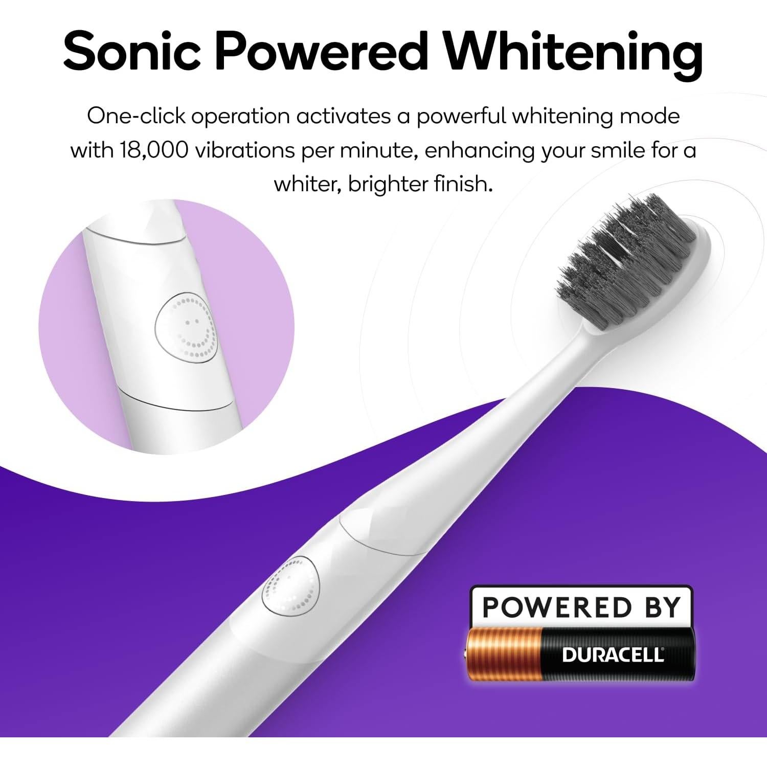 Cepillo de dientes eléctrico Burst Nova Azul - Blanqueamiento 18000 VPM