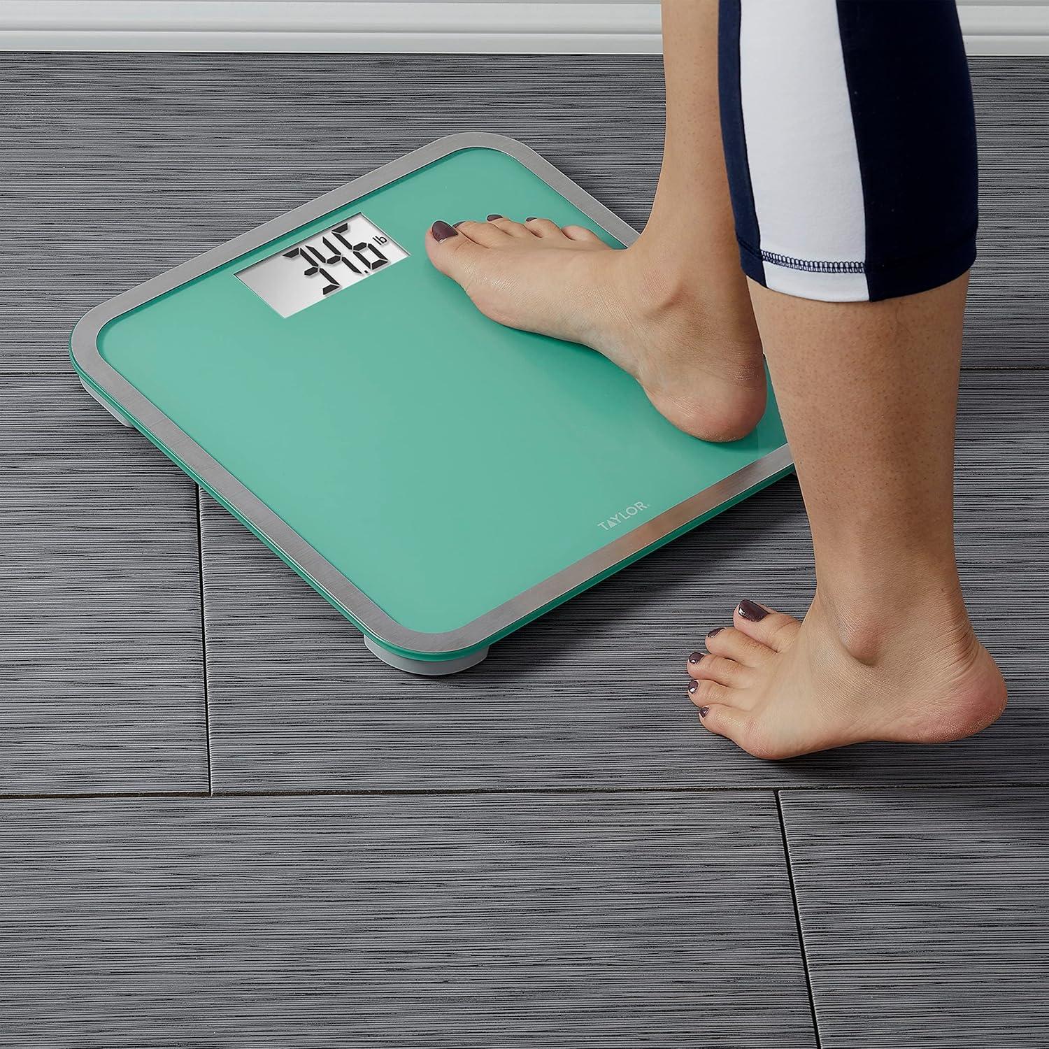 Báscula Digital de Vidrio Taylor 5274460 500 kg Verde Espuma