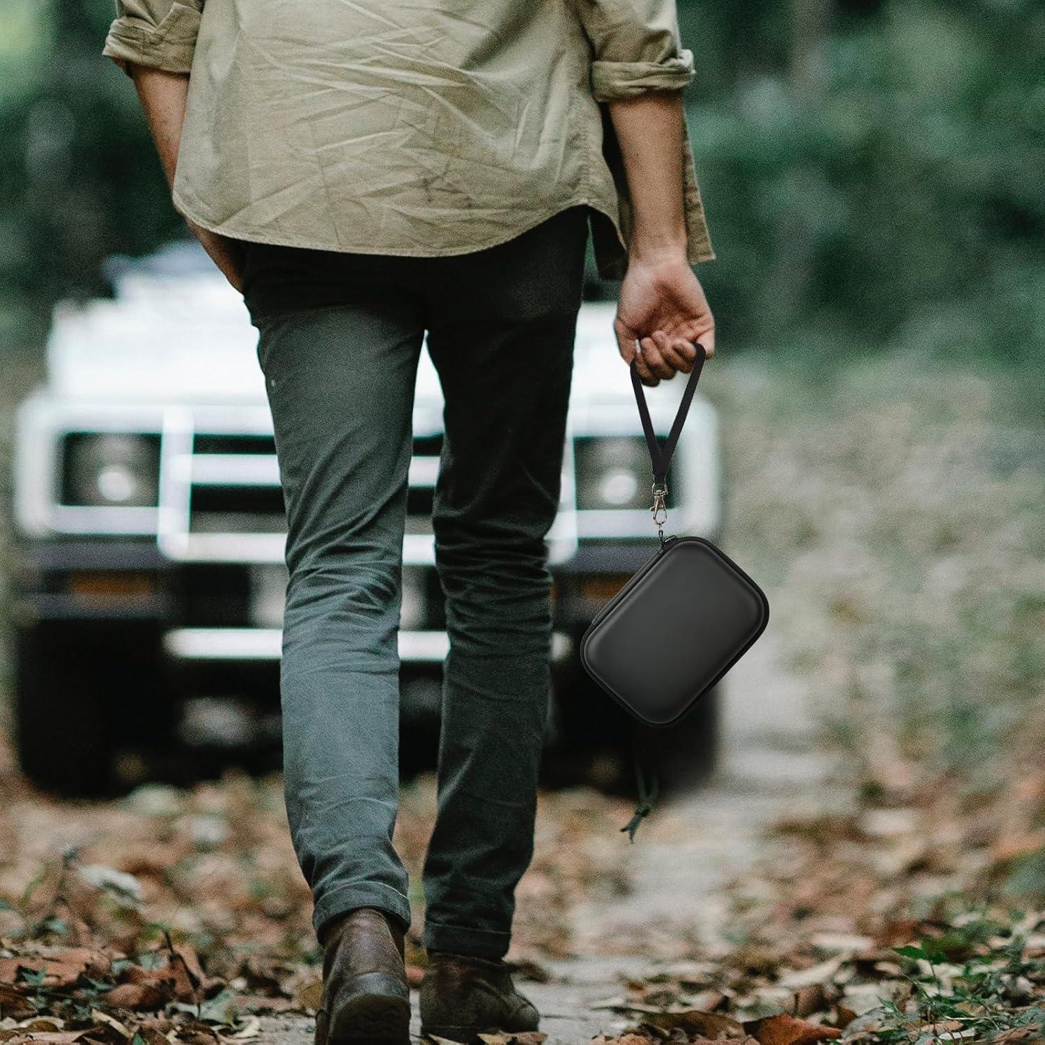 Funda de Almacenamiento Casmilee para Cargador MagSafe 3 en 1 - Negro