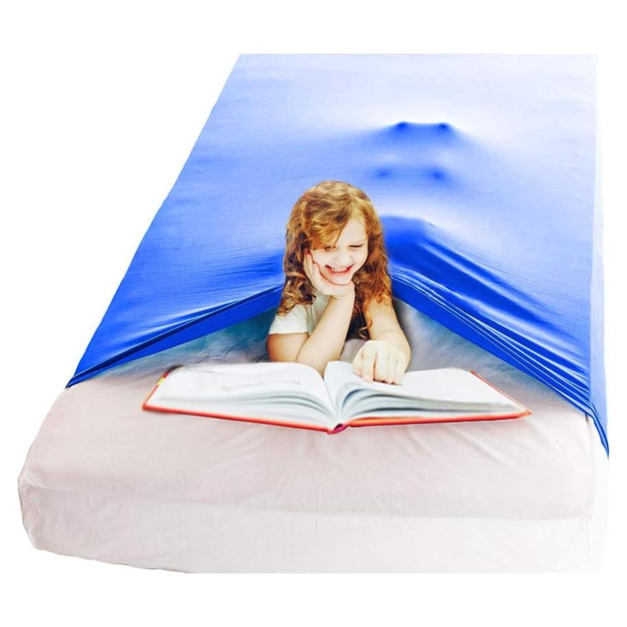 Sábana de Compresión Sensorial Nappo Azul Real 96.5x152.4 cm