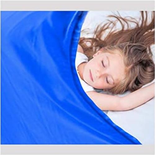 Sábana de Compresión Sensorial Nappo Azul Real 96.5x152.4 cm