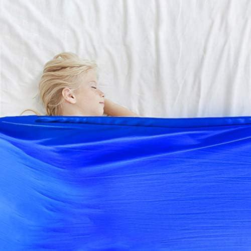 Sábana de Compresión Sensorial Nappo Azul Real 96.5x152.4 cm