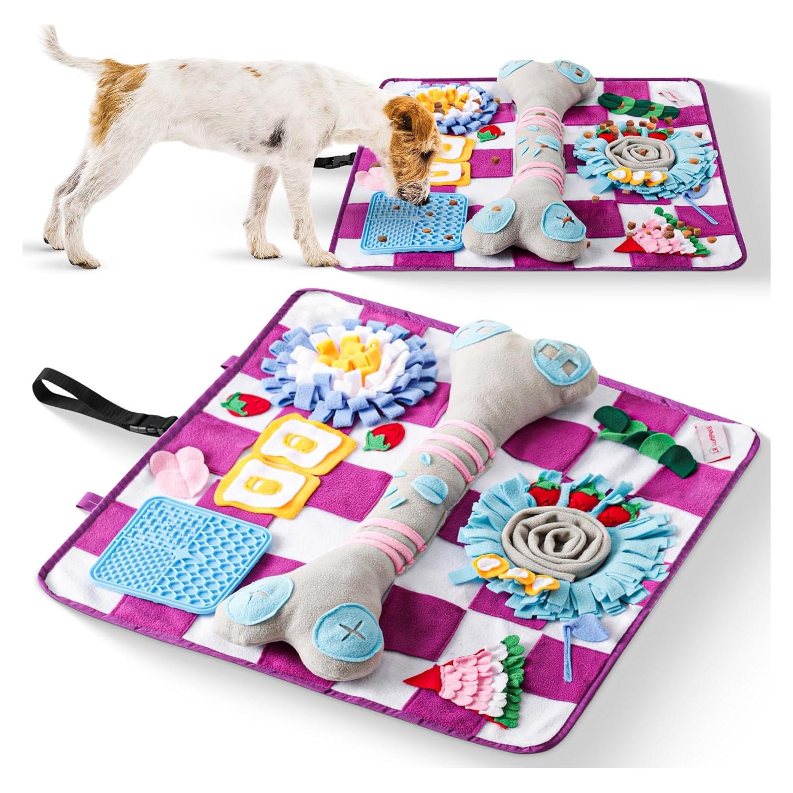 Alfombra de Olfateo para Perros Luftpets 48x48cm Antideslizante