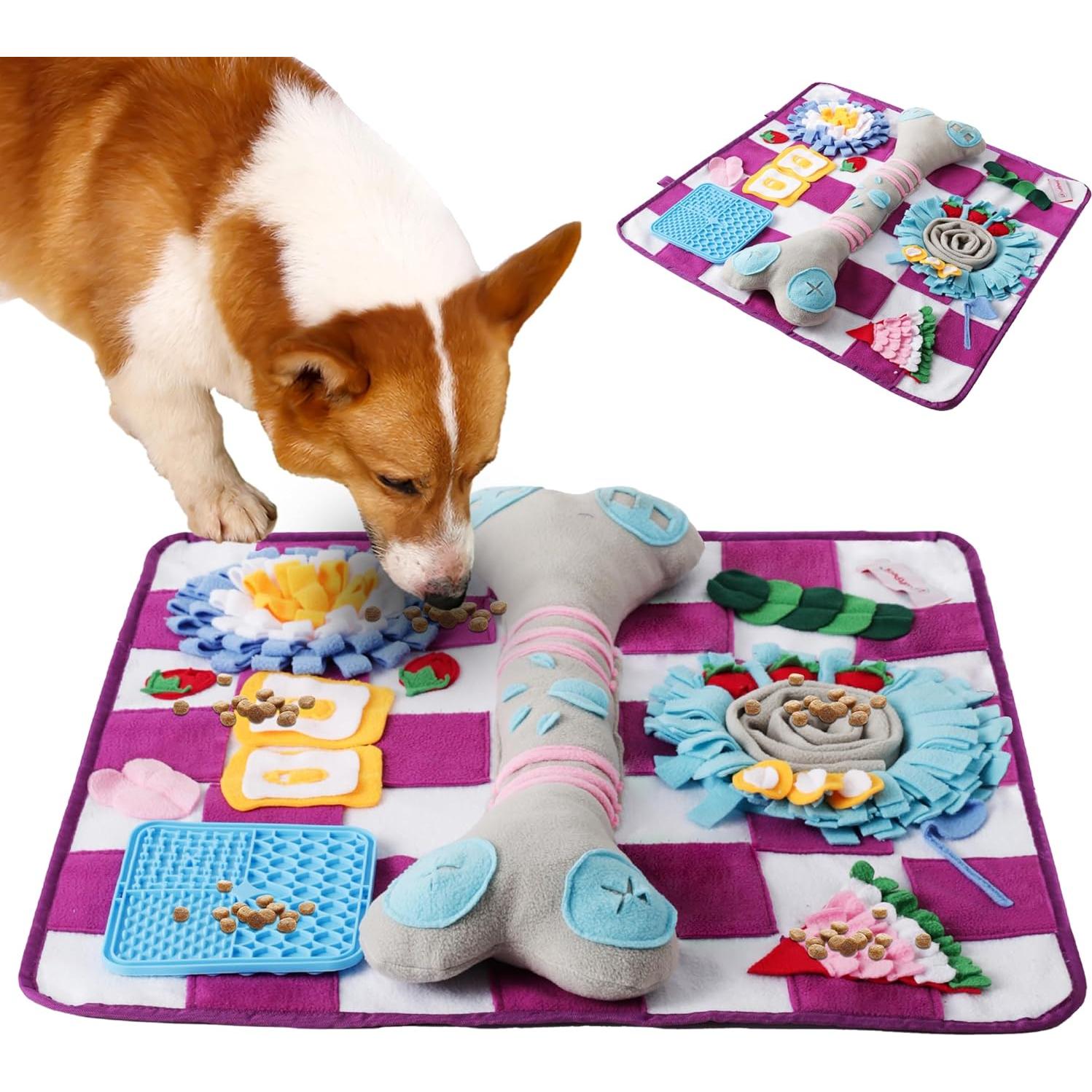 Alfombra de Olfateo para Perros Luftpets 48x48cm Antideslizante