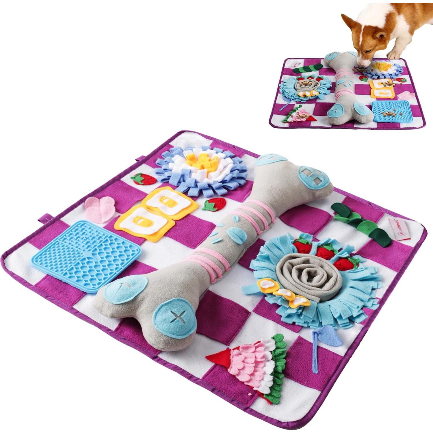 Alfombra de Olfateo para Perros Luftpets 48x48cm Antideslizante