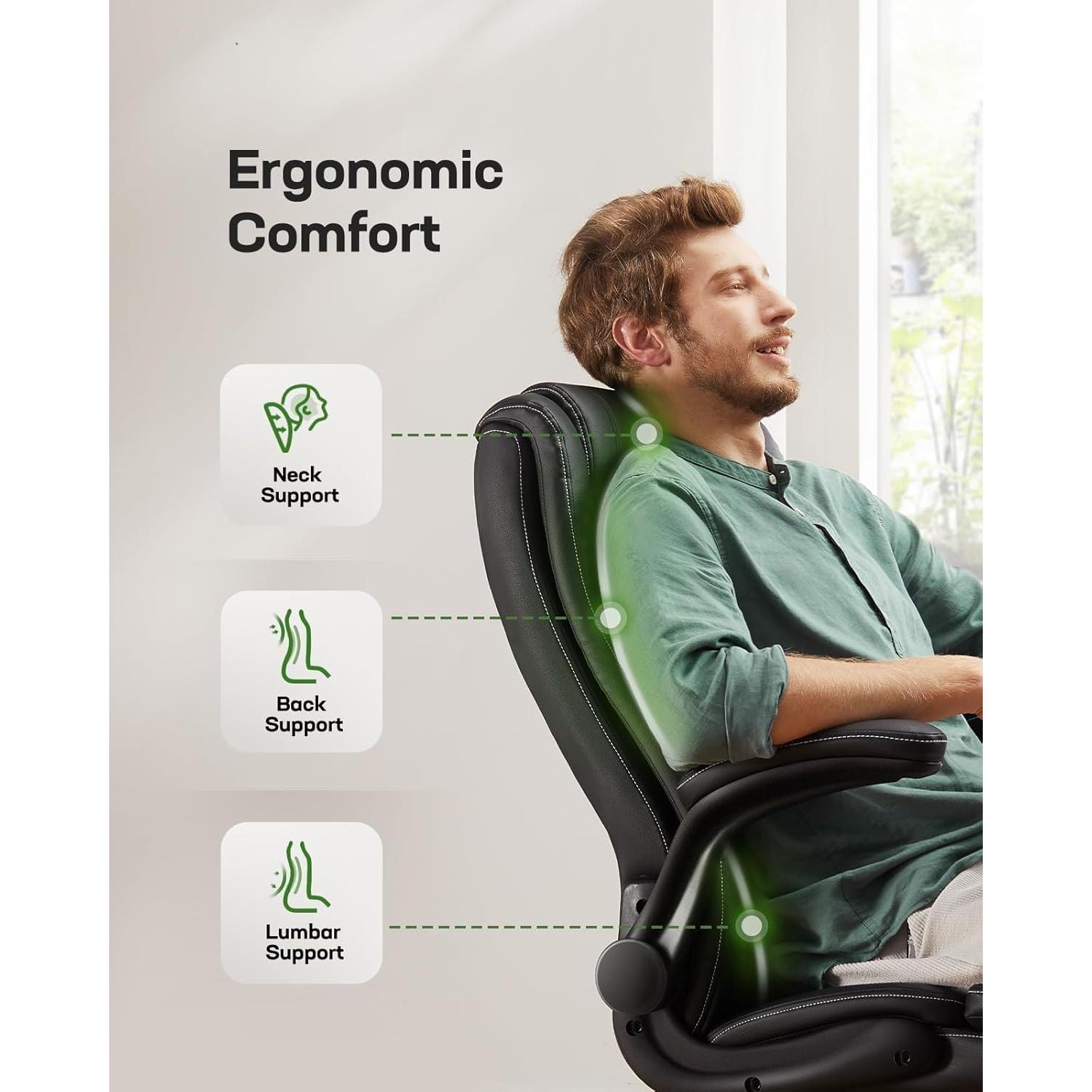 Silla de Oficina Ergonómica Marsail MSOC4 Ajustable en Altura