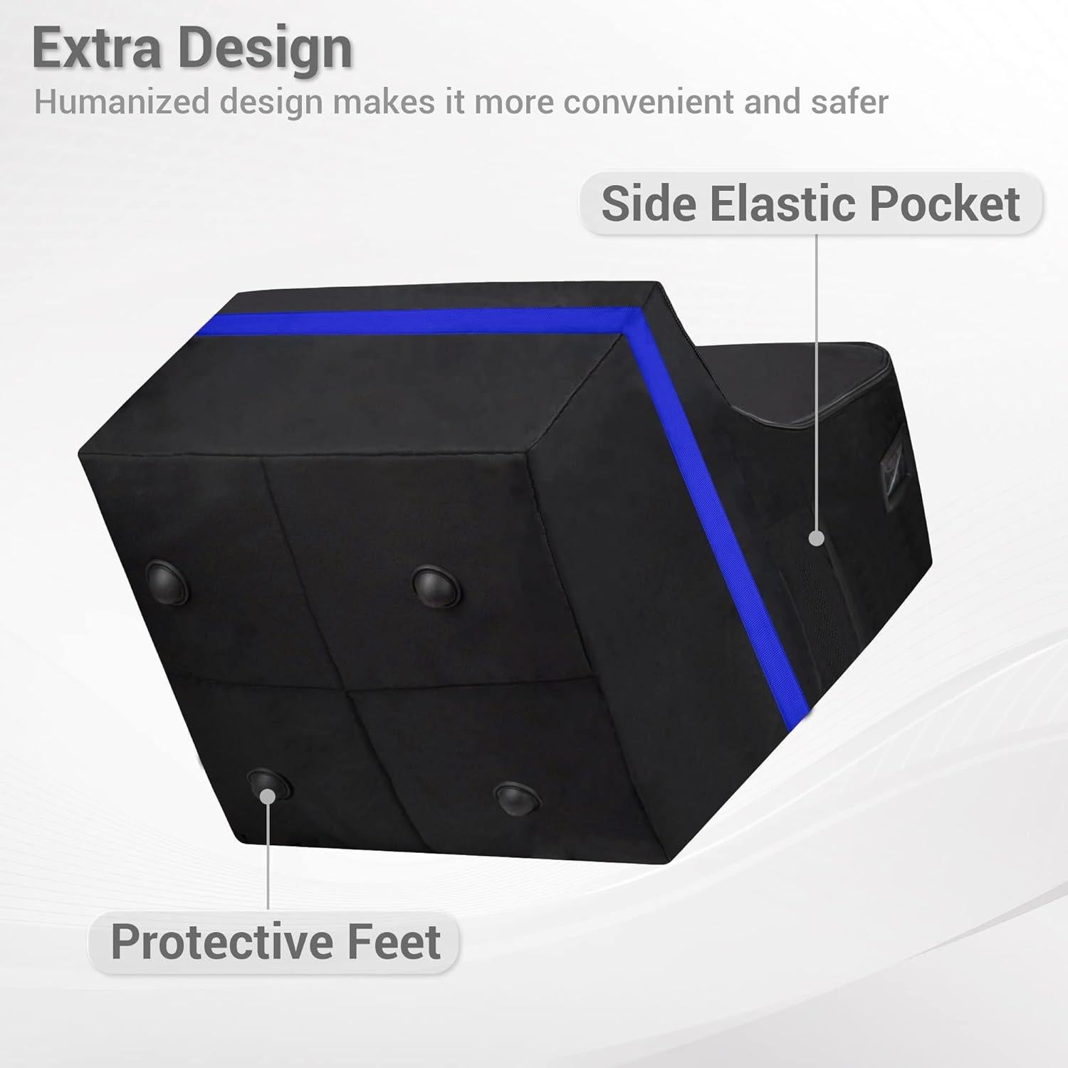 Bolsa de Viaje Acolchada ProFaster para Asiento de Auto Azul