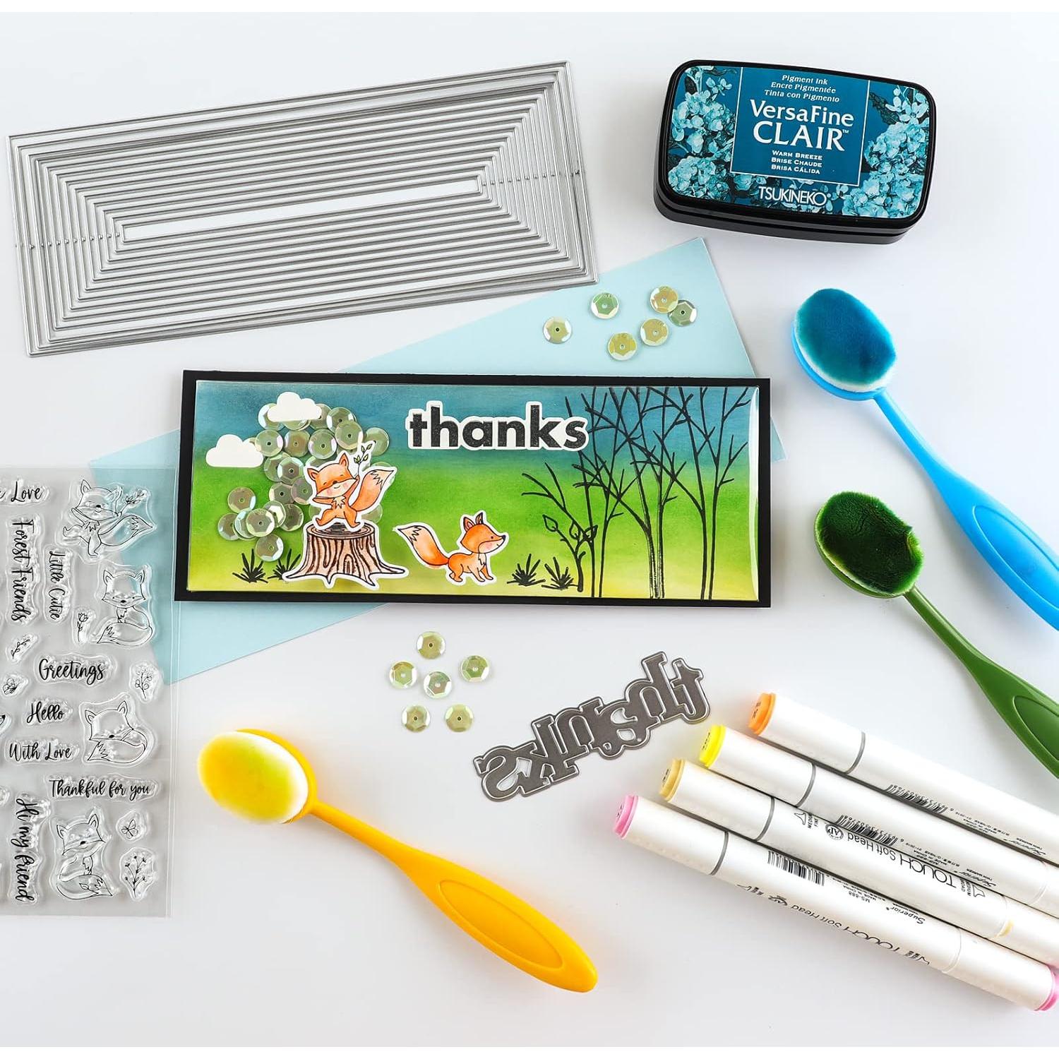 Juego de 4 Troqueles de Corte de Metal CYFUN para Manualidades