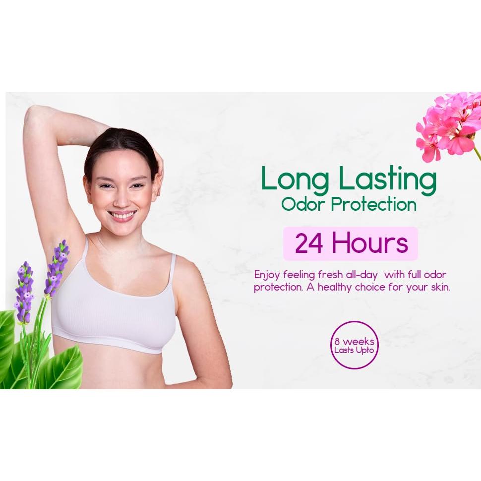 Desodorante Natural BeNat 2 Unidades Lavanda y Geranio 85g