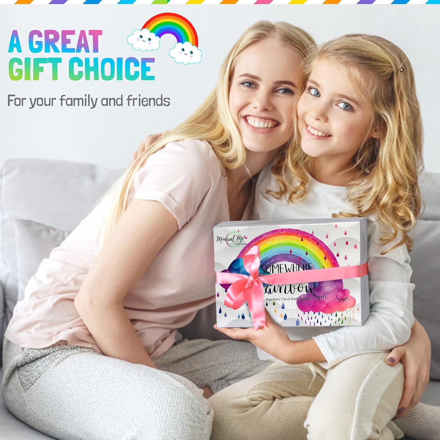 Bombas de Baño Mágicas Arcoíris 5oz - Mineral Me California