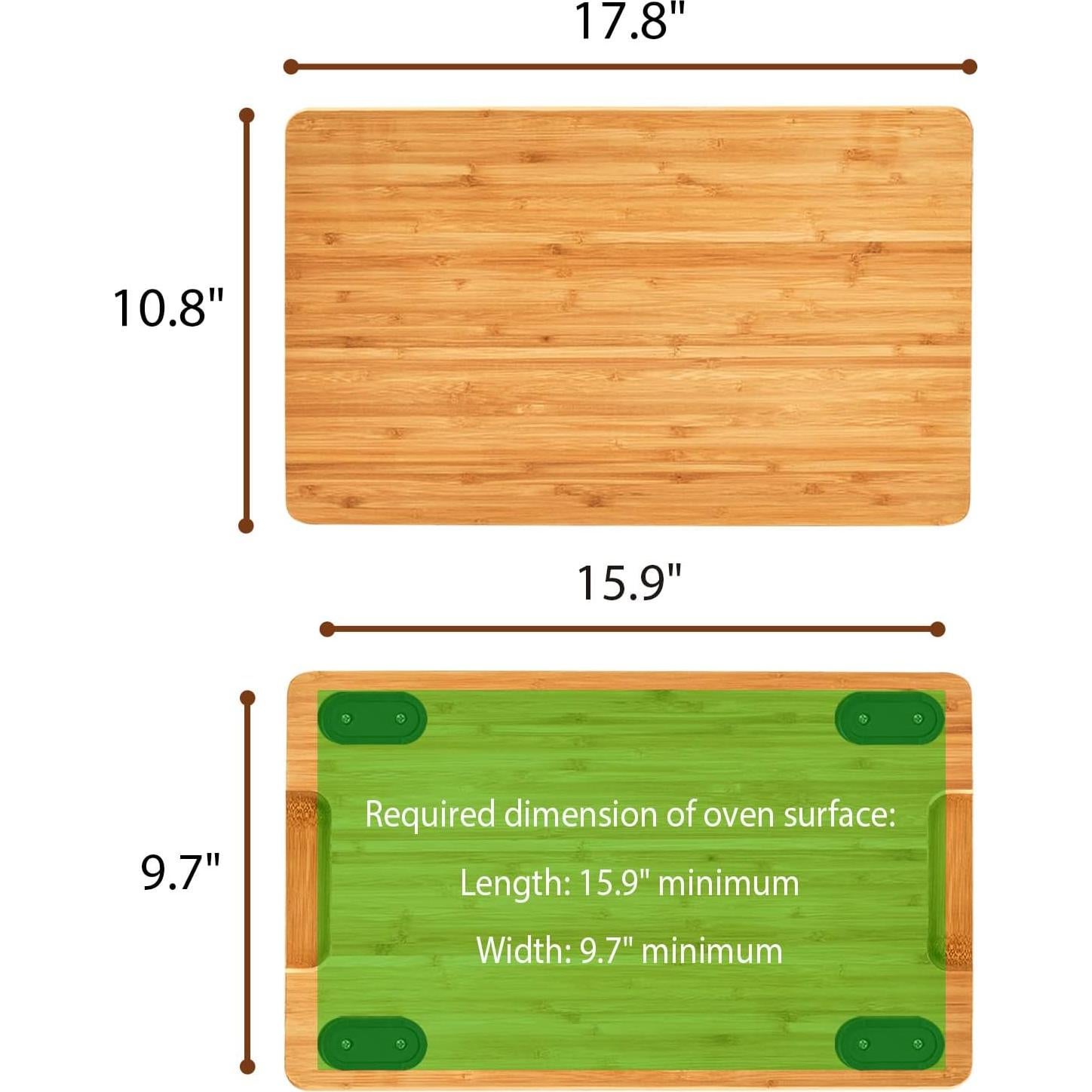 Tabla de Cortar Umilife para Horno Tostador 45.2x27.4cm