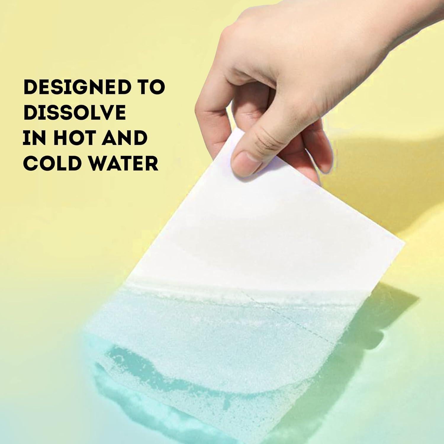 Hojas de Detergente para Ropa ECO ROOTS Sin Fragancia 64 Cargas