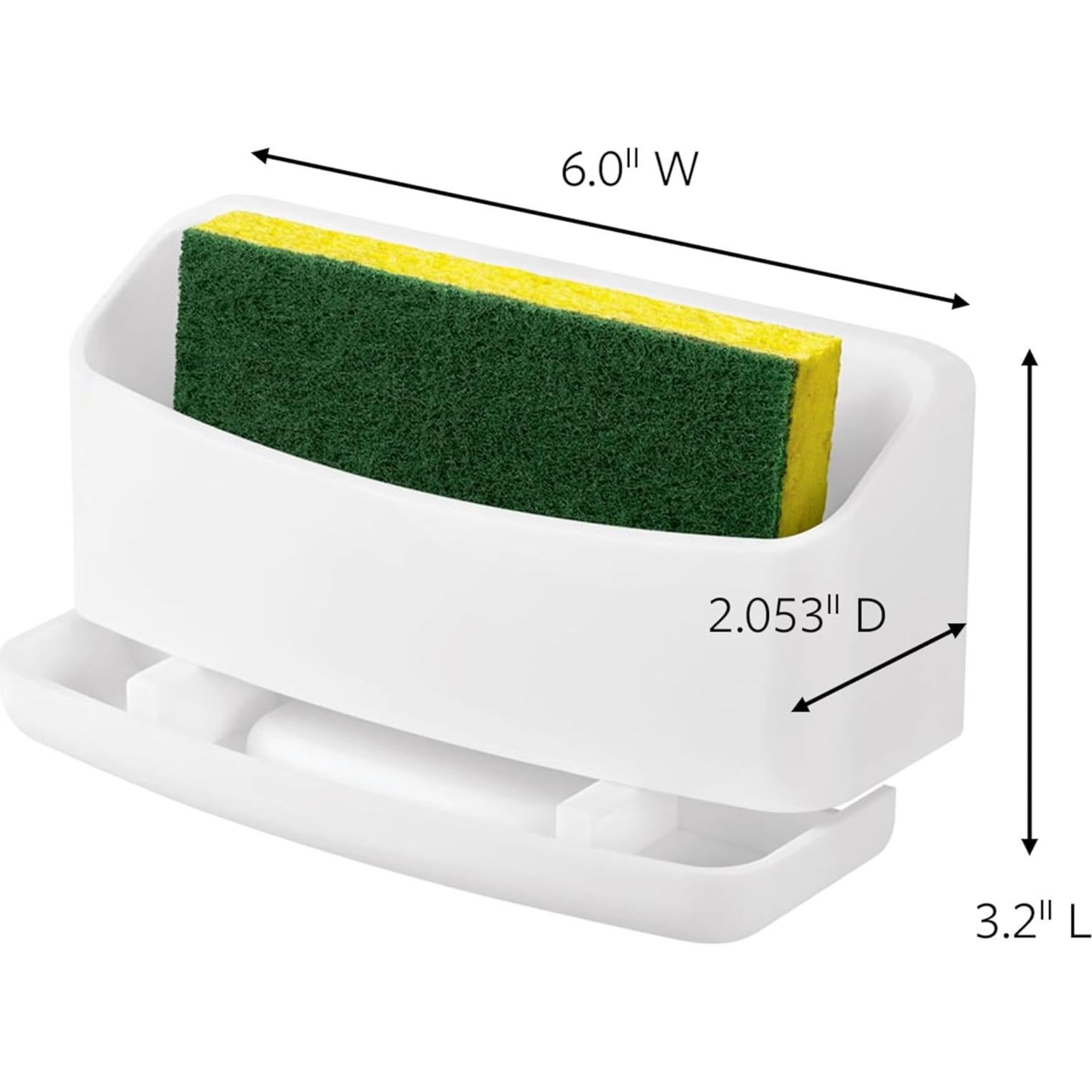 Caddy para Esponjas Command - 2 Paquetes con 8 Tiras