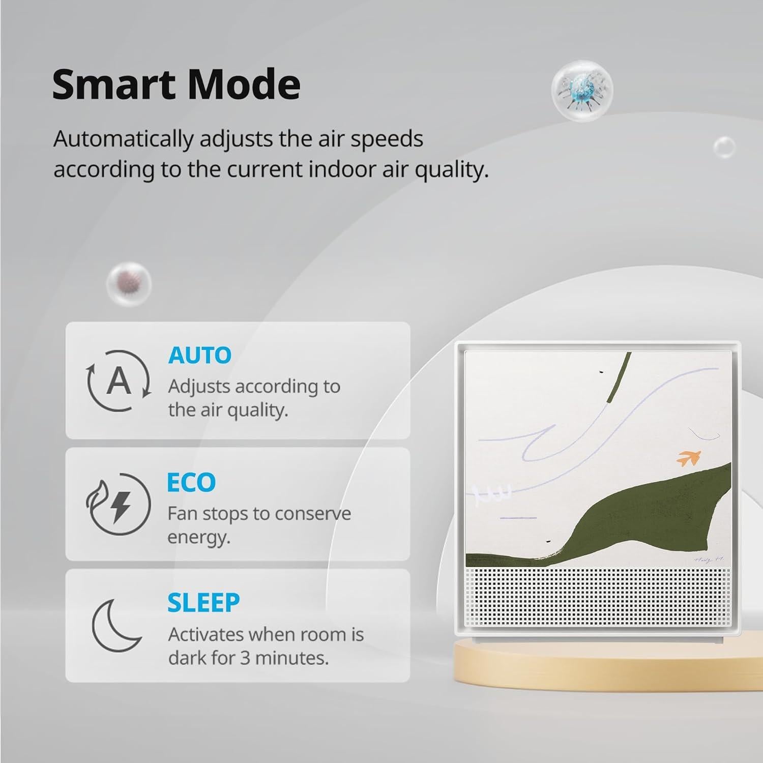 Purificador de Aire Coway Airmega 250 ART Verde HEPA 81.8 m²