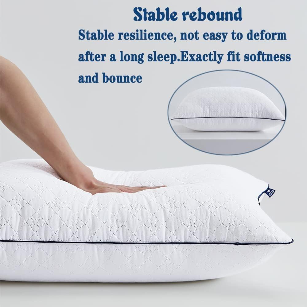 Almohada King JSWF Ultra Suave Ajustable 1 Pieza Microfibra