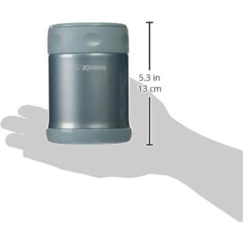 Tarro de Comida Acero Inoxidable Zojirushi 350ml Azul Aqua