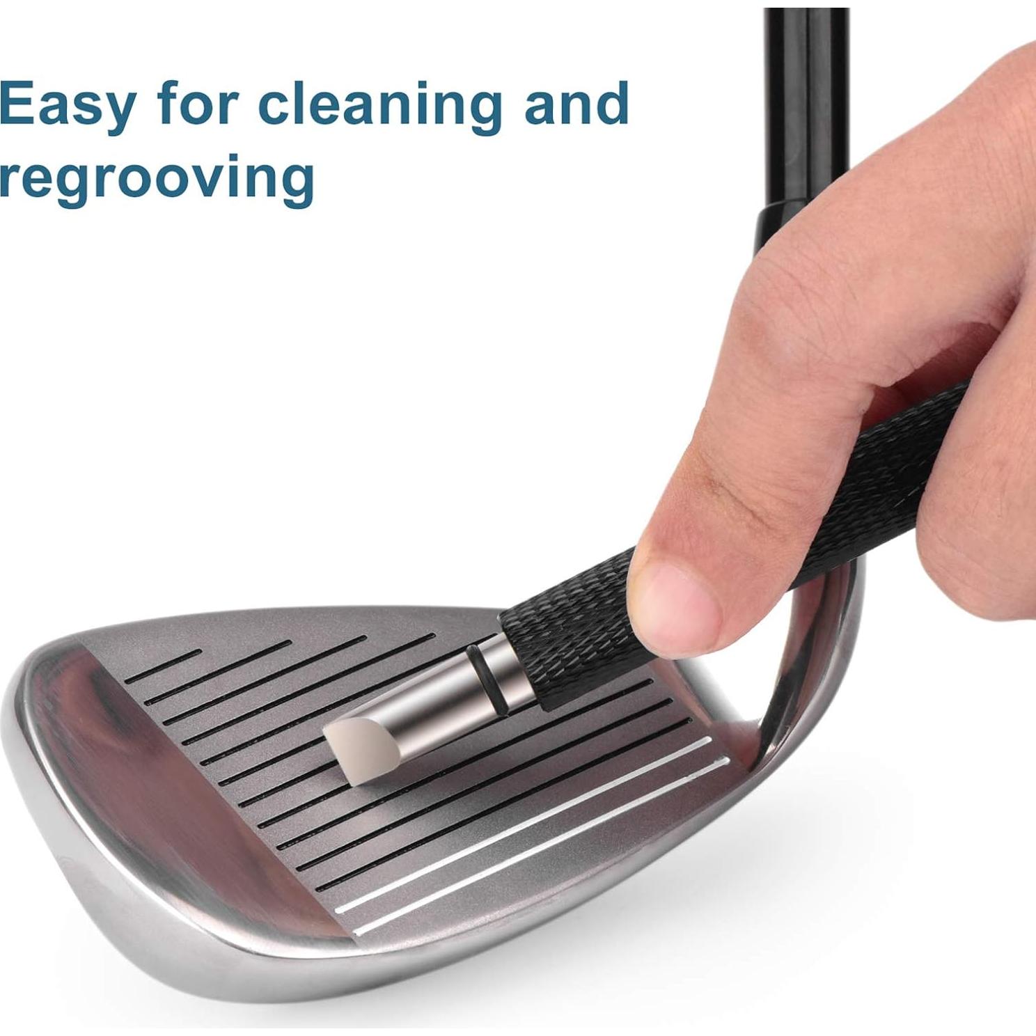 Afilador de ranuras de golf Bulex, compacto y duradero